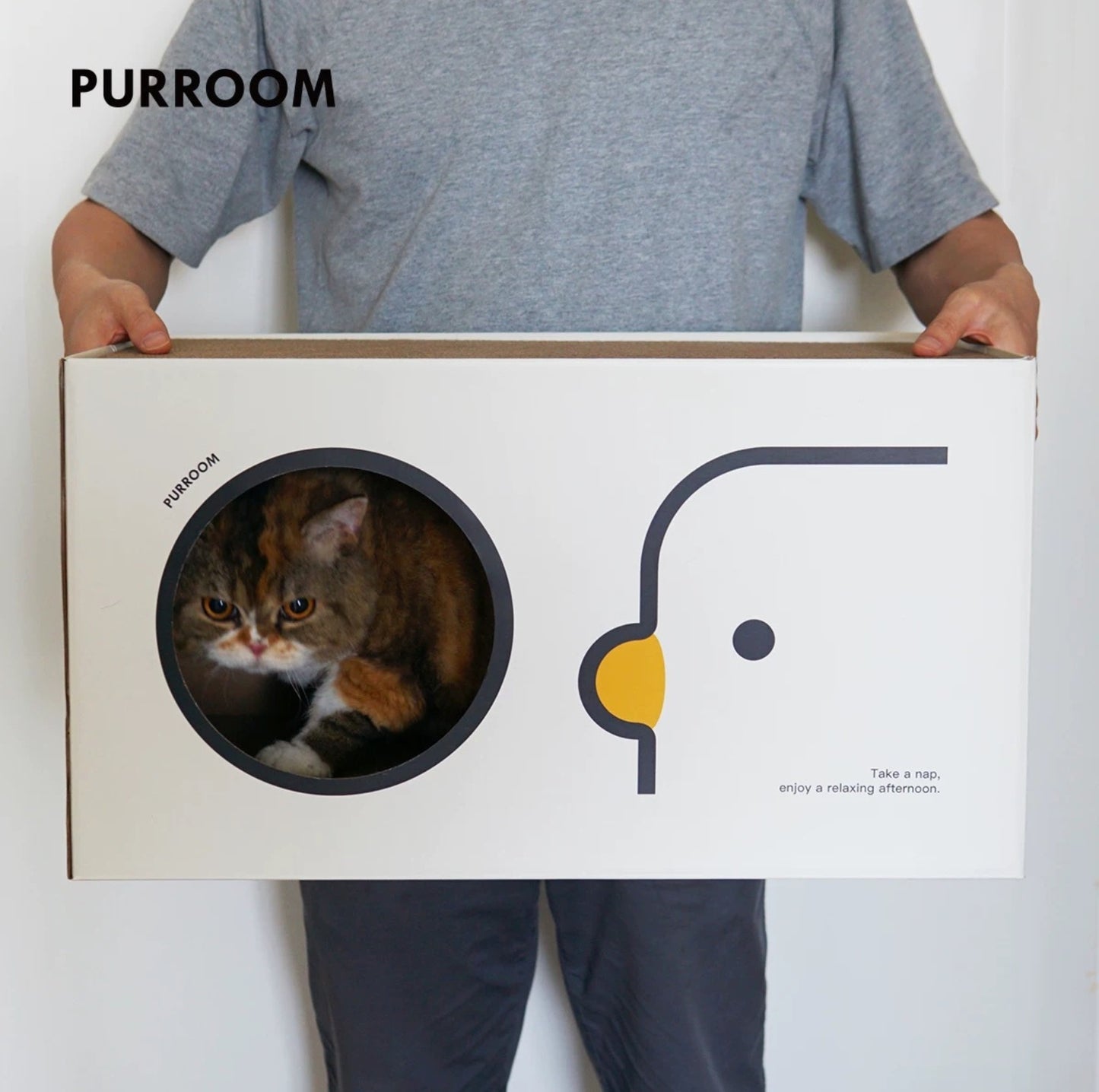 PURROOM Little Chicken Series: Rectangular Box Cat Scratcher - {{product.type}} - PawPawUp