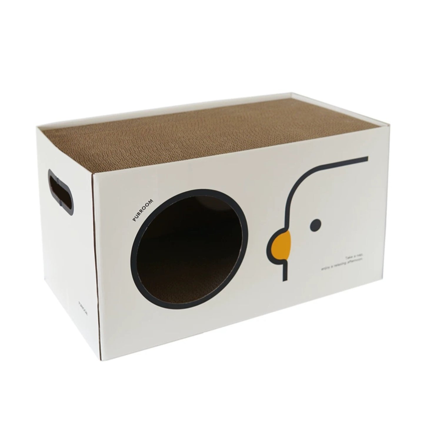 PURROOM Little Chicken Series: Rectangular Box Cat Scratcher - {{product.type}} - PawPawUp