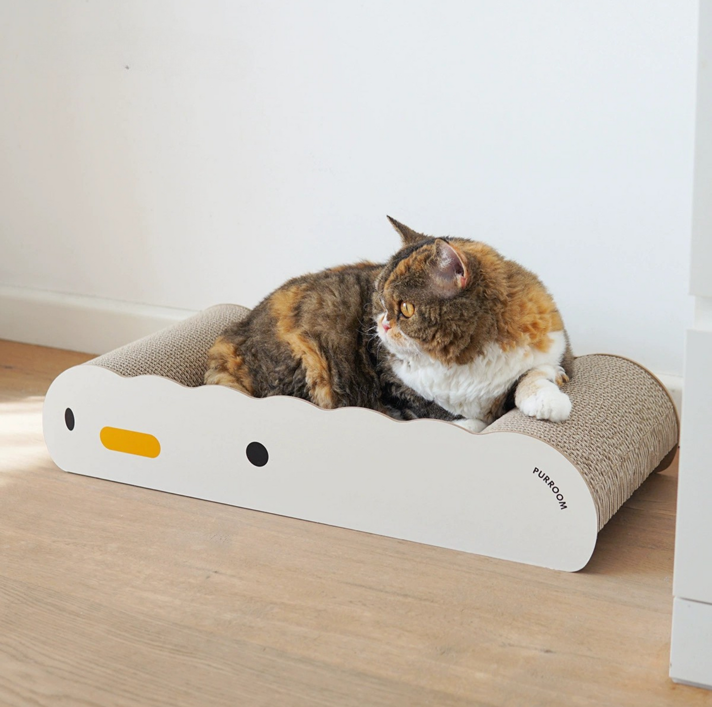 Purroom Little Chicken Series- Wave Corrugated Cat Scratcher - {{product.type}} - PawPawUp