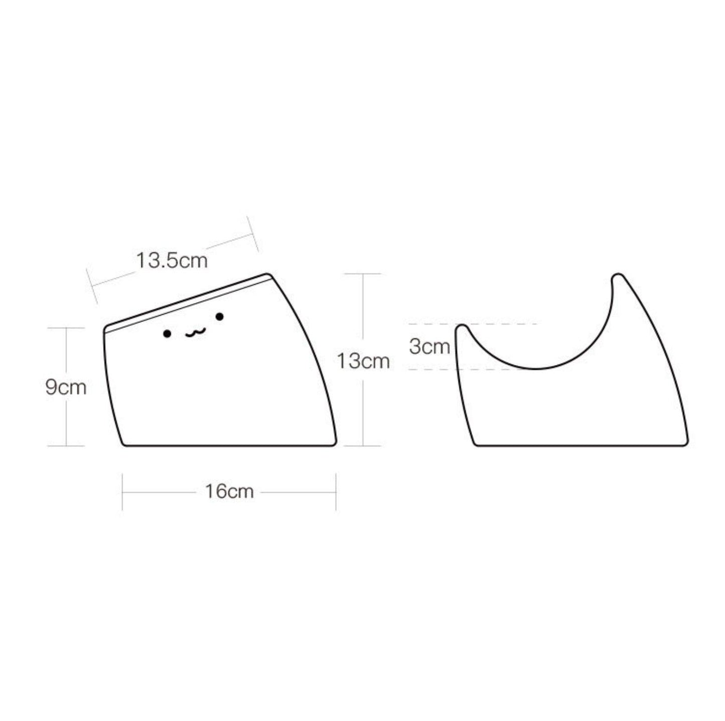 PURROOM Pudding-Shaped Elevated Slanted Bowl - {{product.type}} - PawPawUp