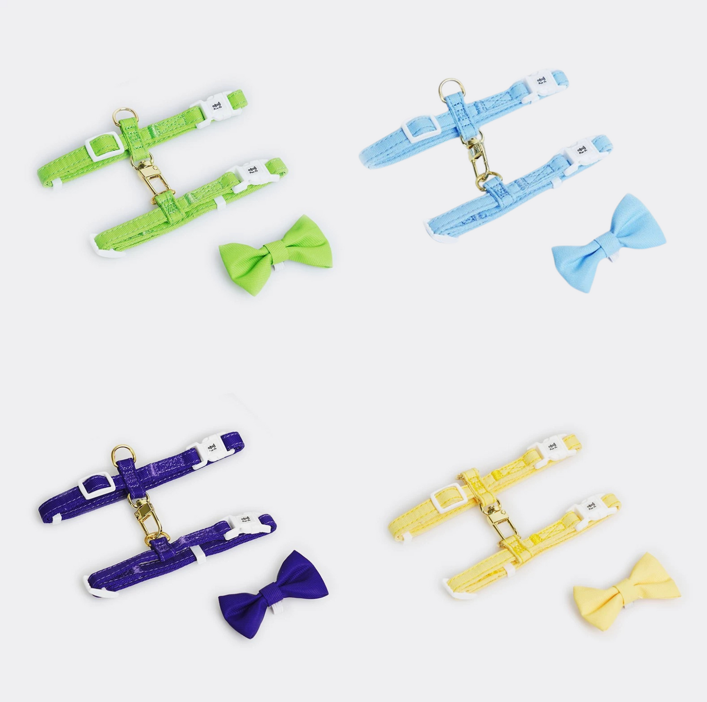 Purrpy Candy Cat Harness and Leash Set - {{product.type}} - PawPawUp