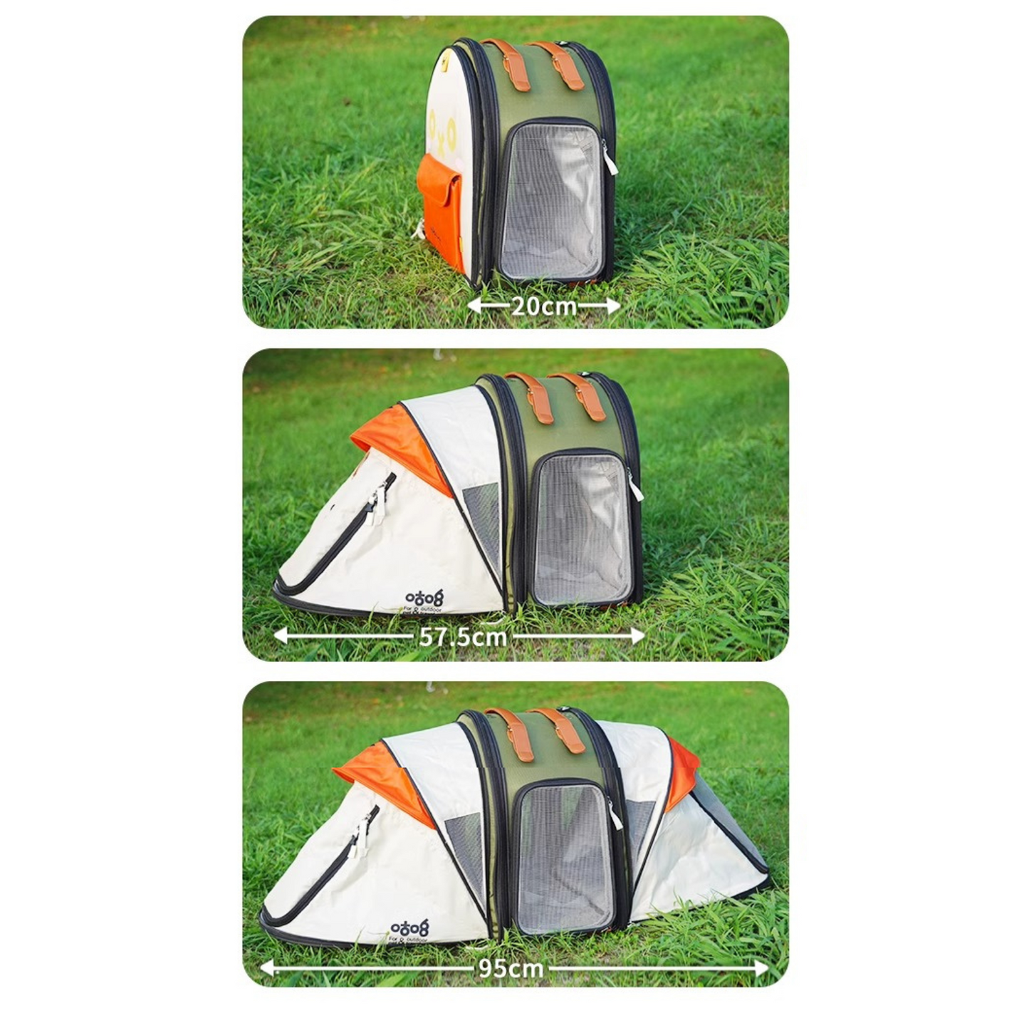 Purrpy Multifunctional Pet Backpack & Tent Car Carrier - {{product.type}} - PawPawUp