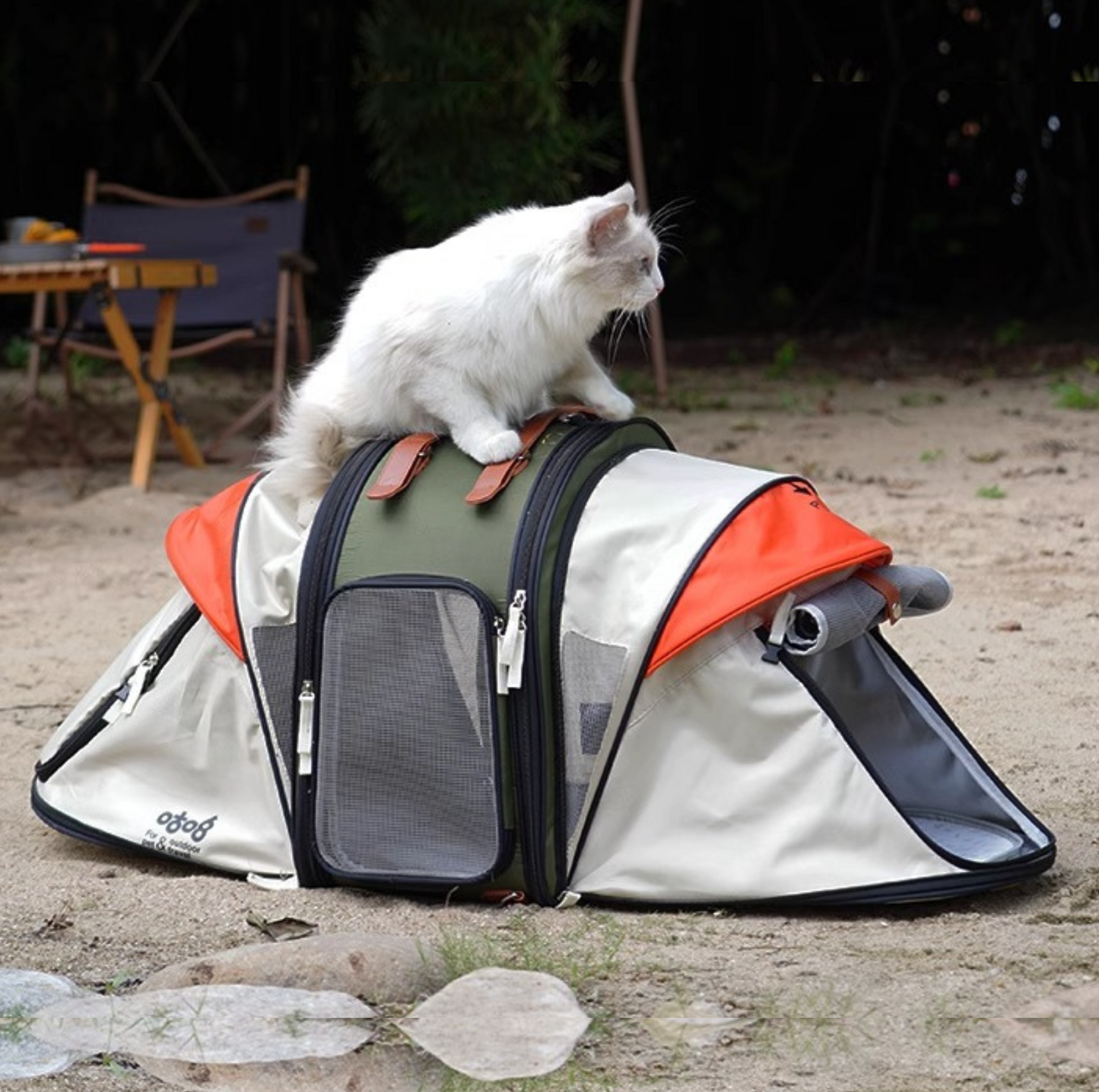 Purrpy Multifunctional Pet Backpack & Tent Car Carrier - {{product.type}} - PawPawUp
