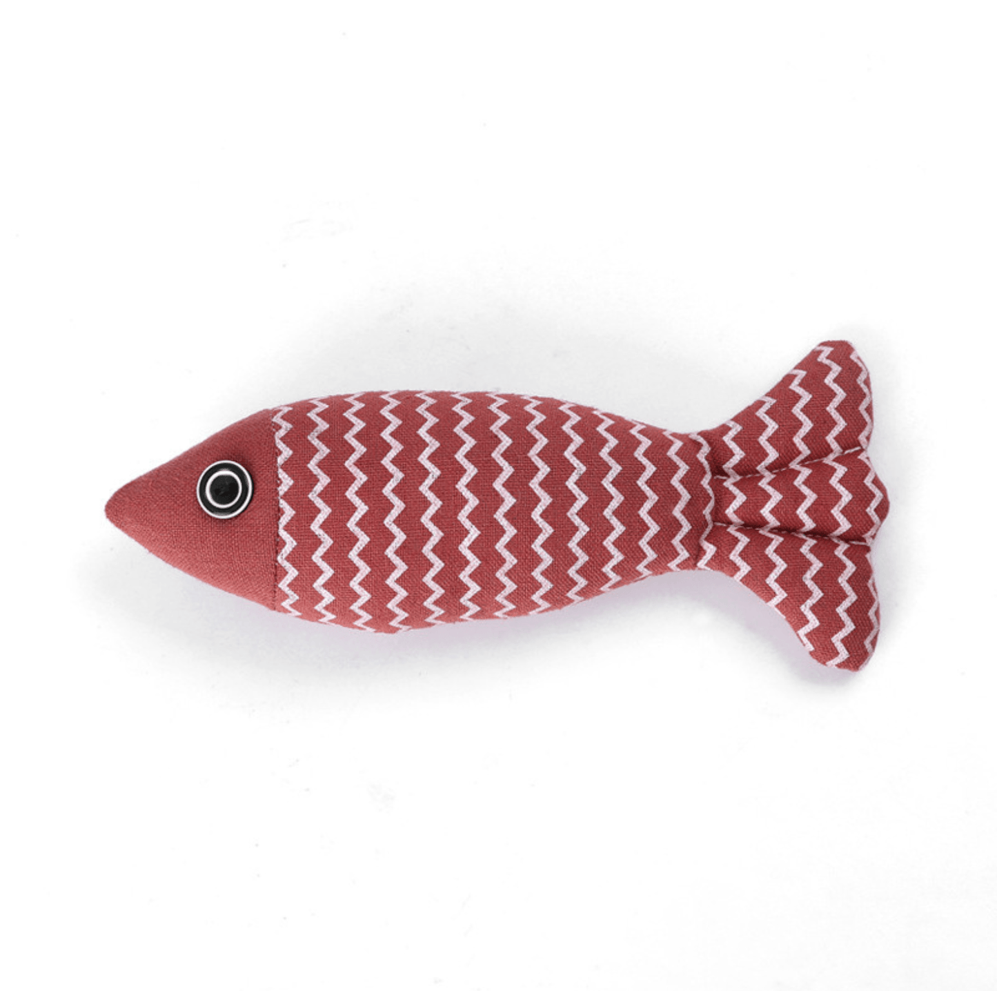 Realistic Burlap Fish Cat Toy with Catnip - {{product.type}} - PawPawUp