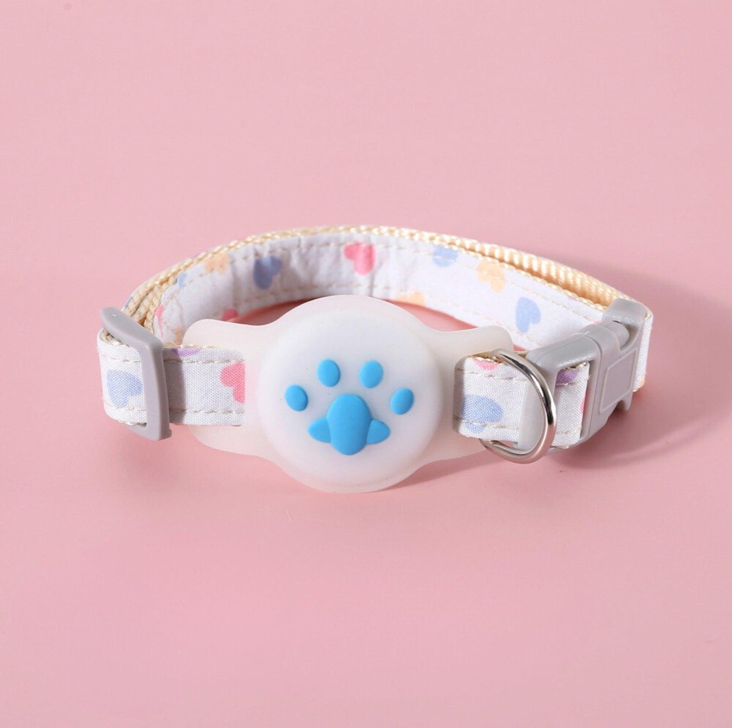 Silicone AirTag Collar Accessory for Pet Safety & Tracking - {{product.type}} - PawPawUp