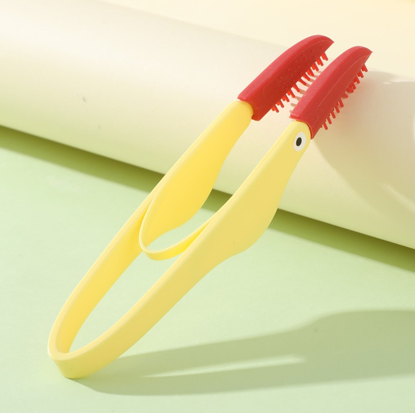 Silicone Pet Eye Cleaning Brush with Clip – Gentle & Hygienic for Cats and Dogs - {{product.type}} - PawPawUp