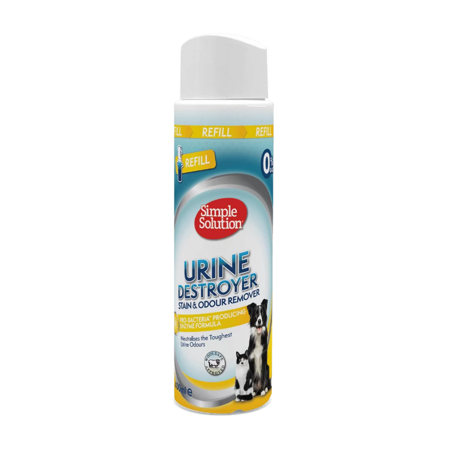 SIMPLE SOLUTION Urine Destroyer - Refillable Flairosol 400ml - {{product.type}} - PawPawUp