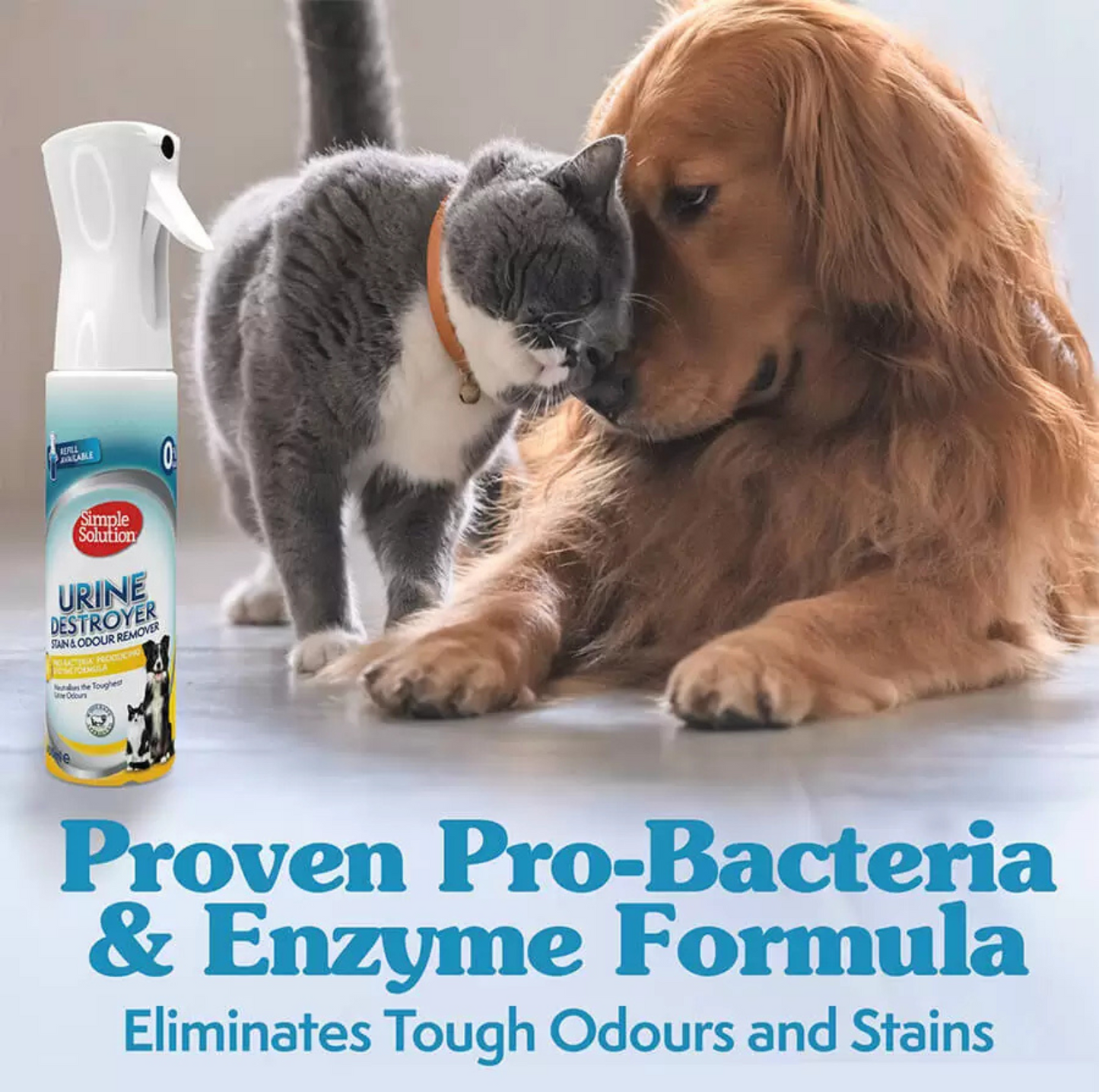 SIMPLE SOLUTION Urine Destroyer - Refillable Flairosol 400ml - {{product.type}} - PawPawUp