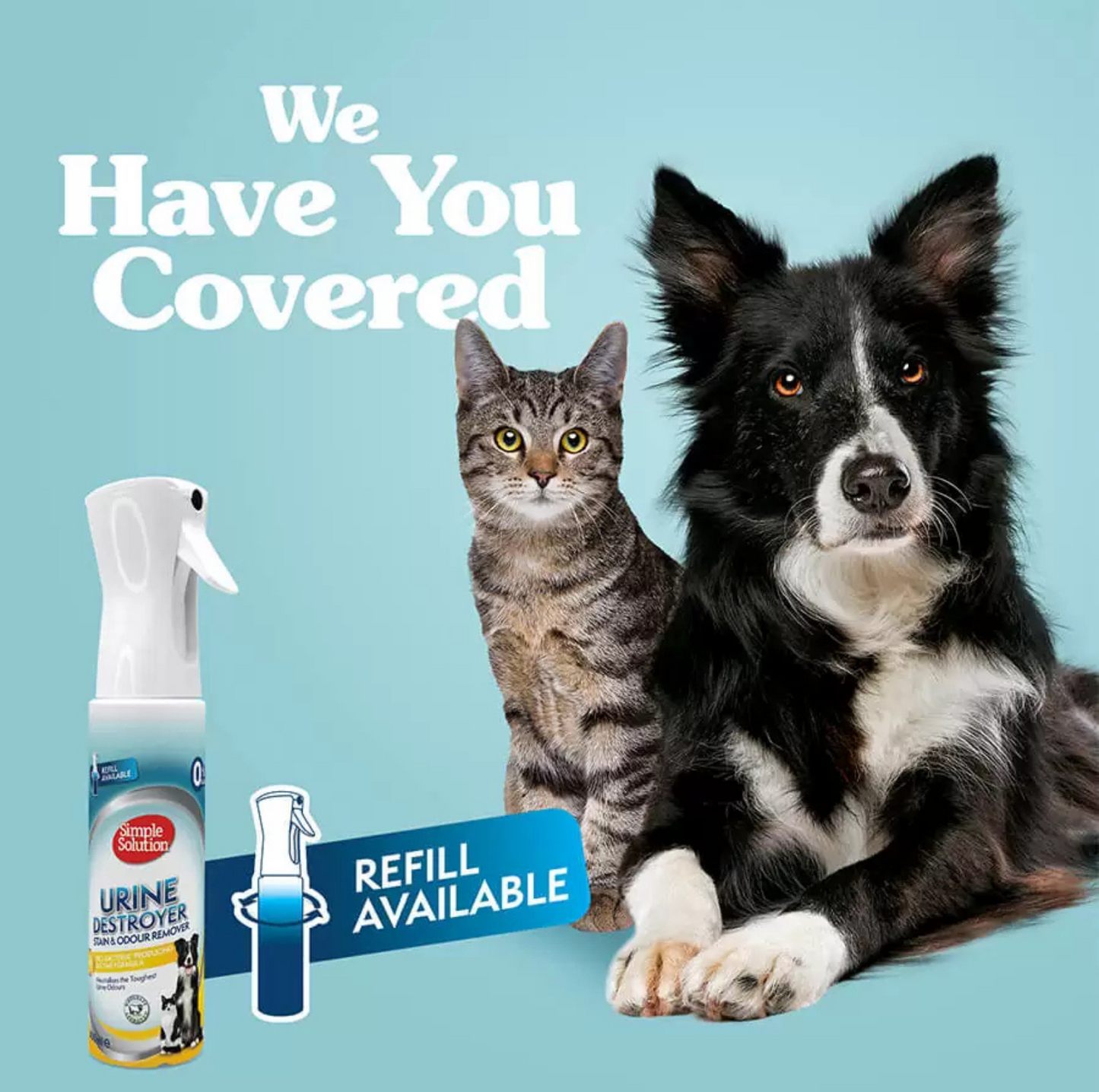 SIMPLE SOLUTION Urine Destroyer - Refillable Flairosol 400ml - {{product.type}} - PawPawUp