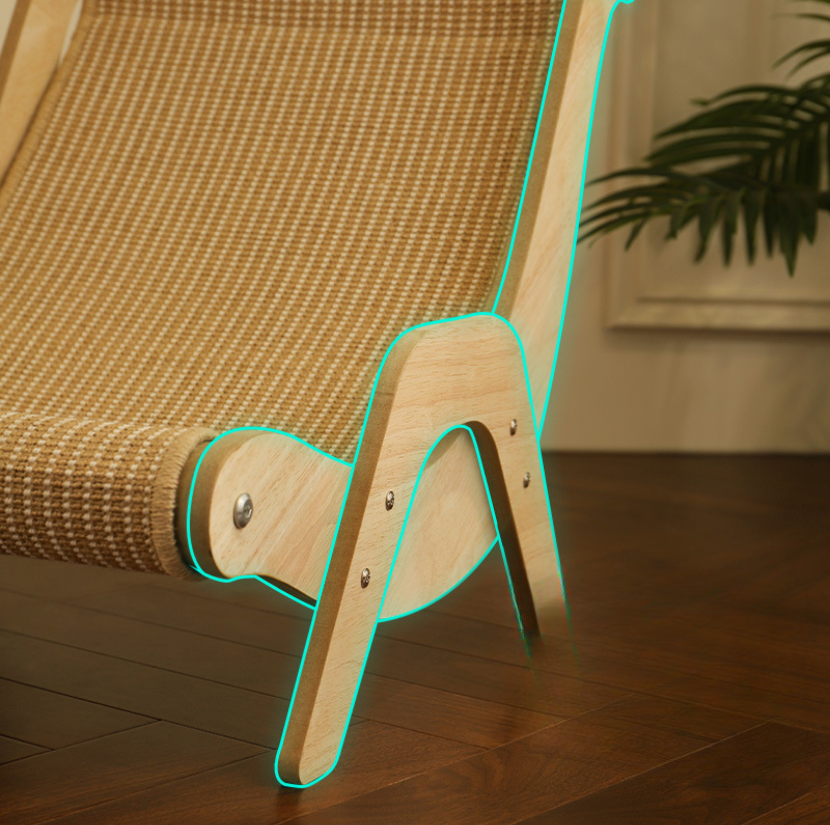 Sisal Lounge Chair for Cats – Scratcher & Sofa in One - {{product.type}} - PawPawUp