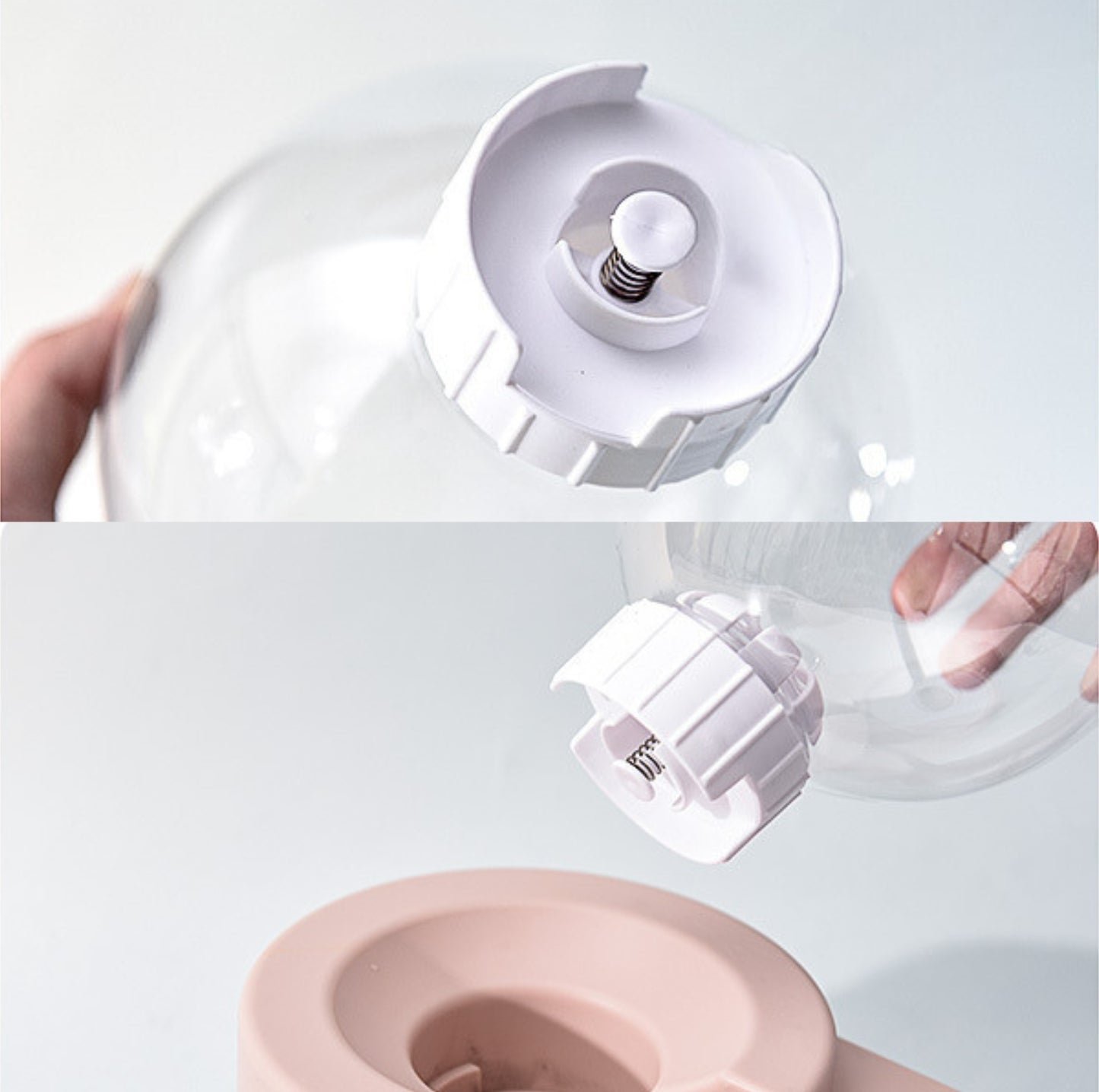 Spherical Double Cat and Small Dog Bowl With Automatic Water Refill - {{product.type}} - PawPawUp