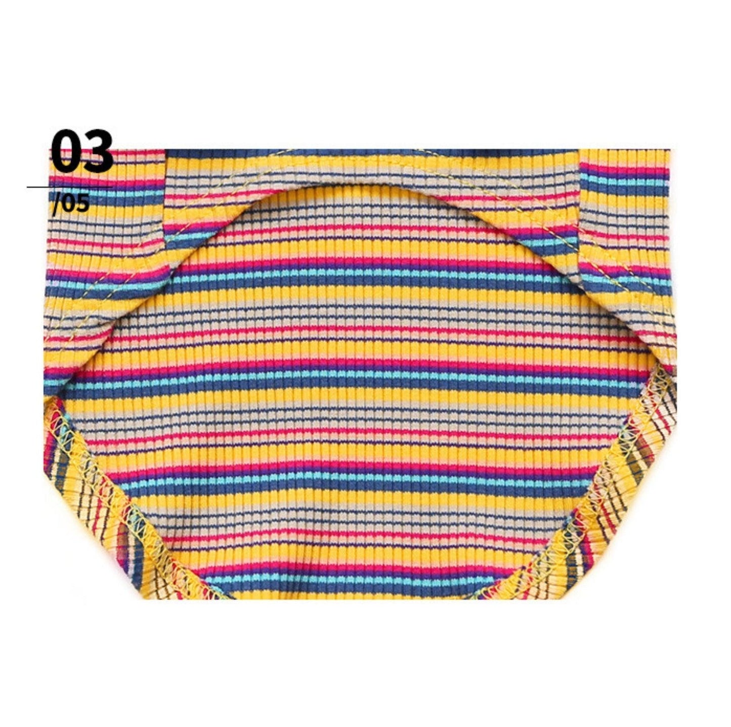 Stylish Striped Pet T-Shirt - {{product.type}} - PawPawUp
