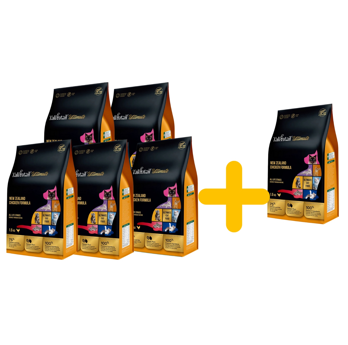 Talentail Ultimate New Zealand Chicken Dry Cat Food - {{product.type}} - PawPawUp