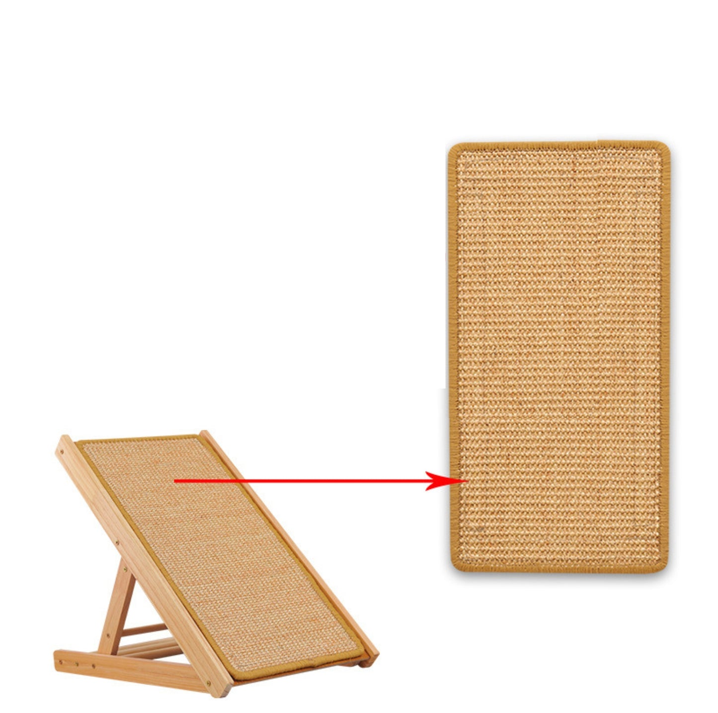 Vertical Sisal Cat Scratching Stand - {{product.type}} - PawPawUp