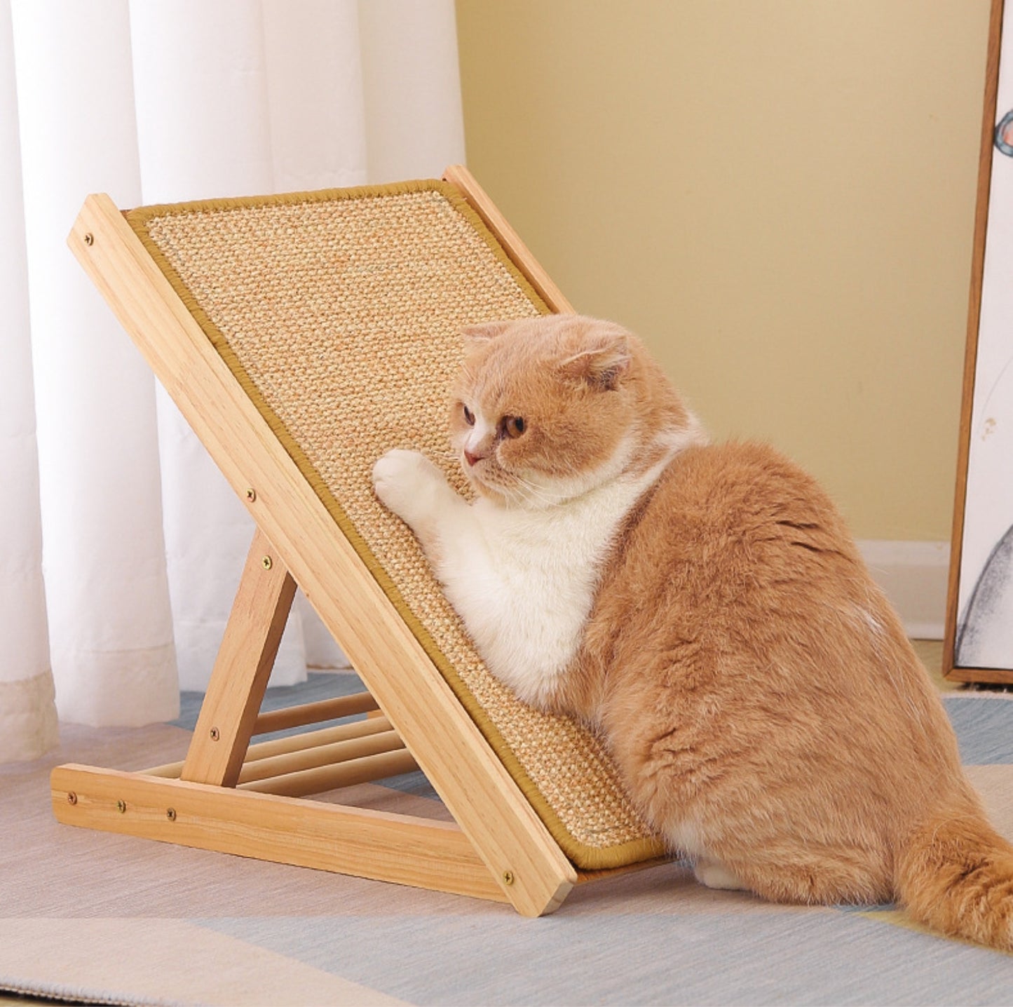 Vertical Sisal Cat Scratching Stand - {{product.type}} - PawPawUp