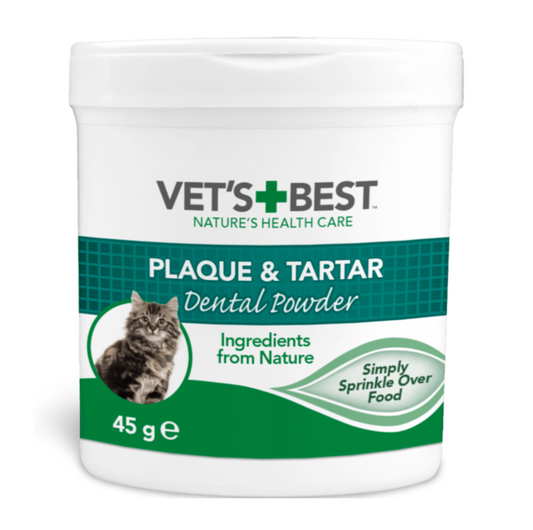 VET'S BEST Dental Powder For Cats - {{product.type}} - PawPawUp