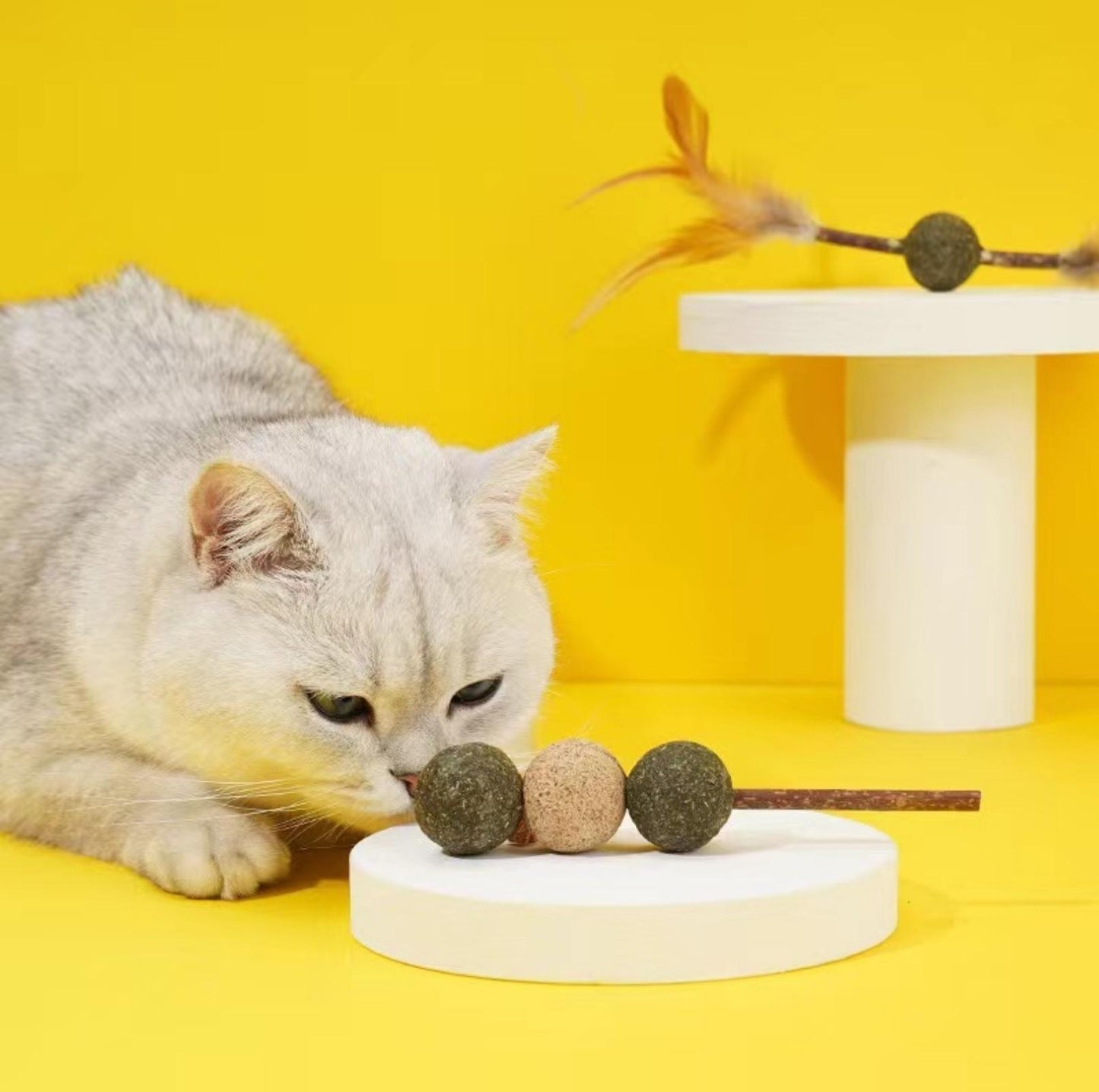 ZeZe Acorn Catnip Cat Toys Bite Resistant and Teeth Clean - {{product.type}} - PawPawUp