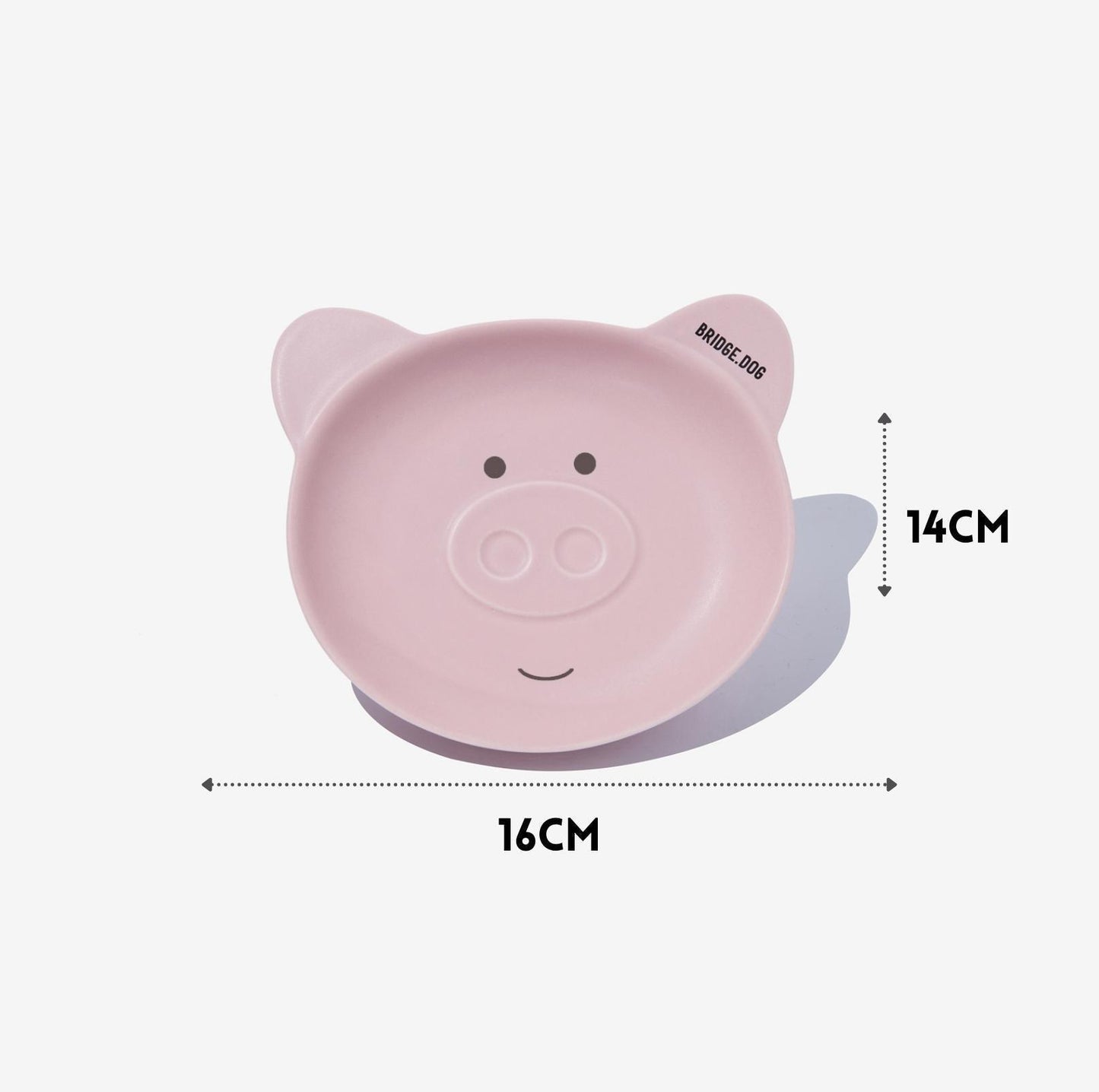BRIDGE DOG Pet Bowl - Piggy Dish (Matte & Glossy) - {{product.type}} - PawPawUp