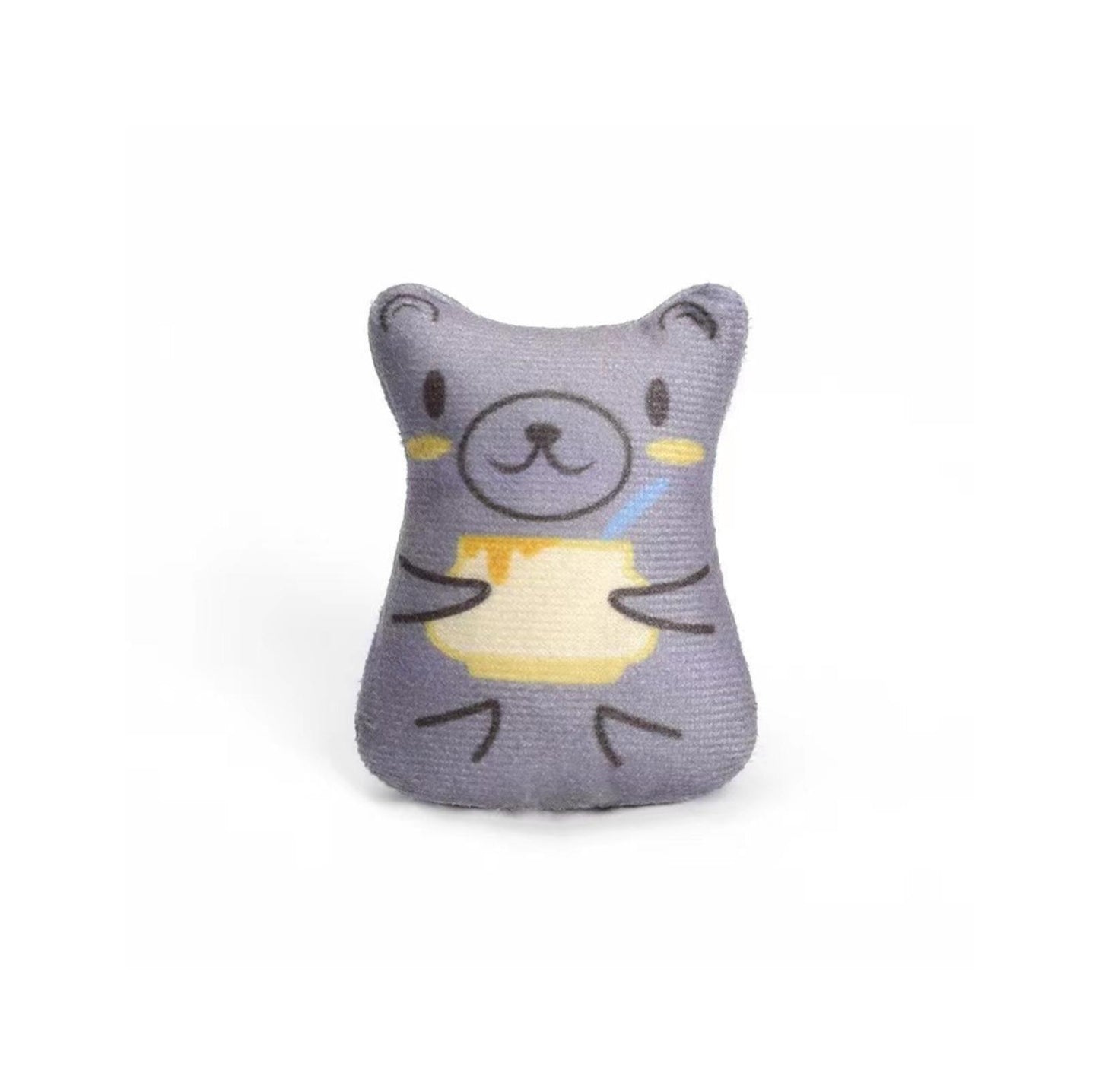 Cartoon Animal Design Chewing Cat Toys With Catnip - {{product.type}} - PawPawUp
