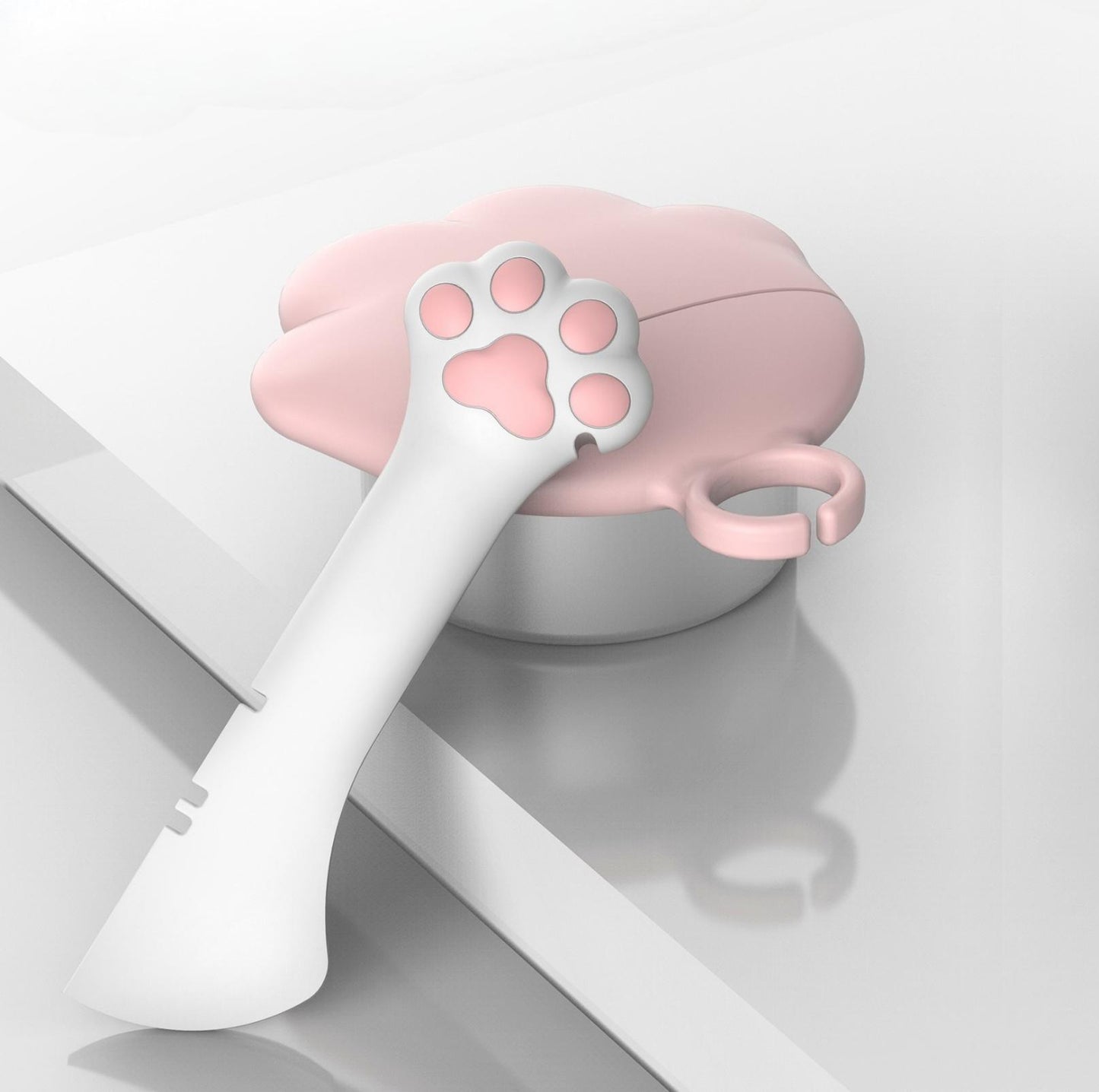 Cat Claw Silicone Spoon and Lid for Pet Cans - {{product.type}} - PawPawUp