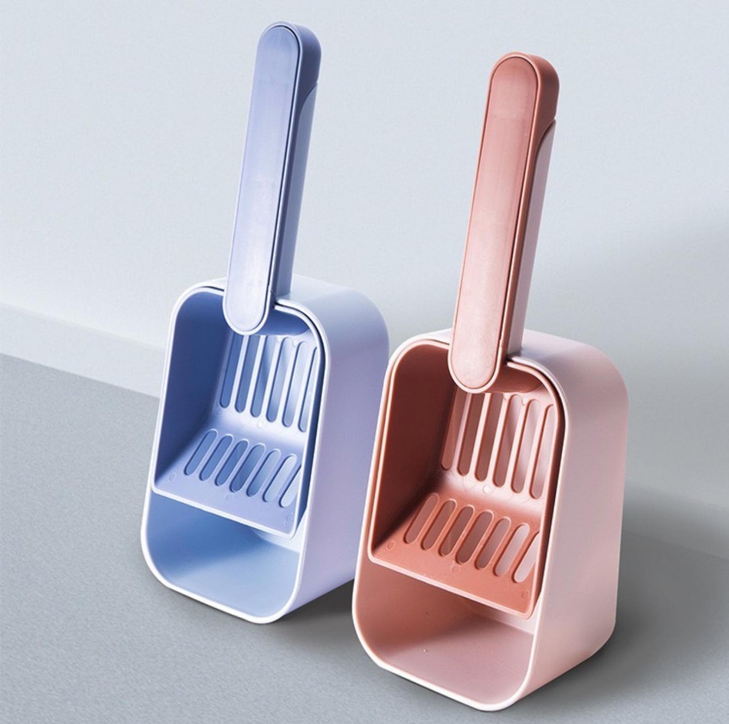 Cat Litter Scoop and Dustpan Combo - Easy Waste Disposal - {{product.type}} - PawPawUp
