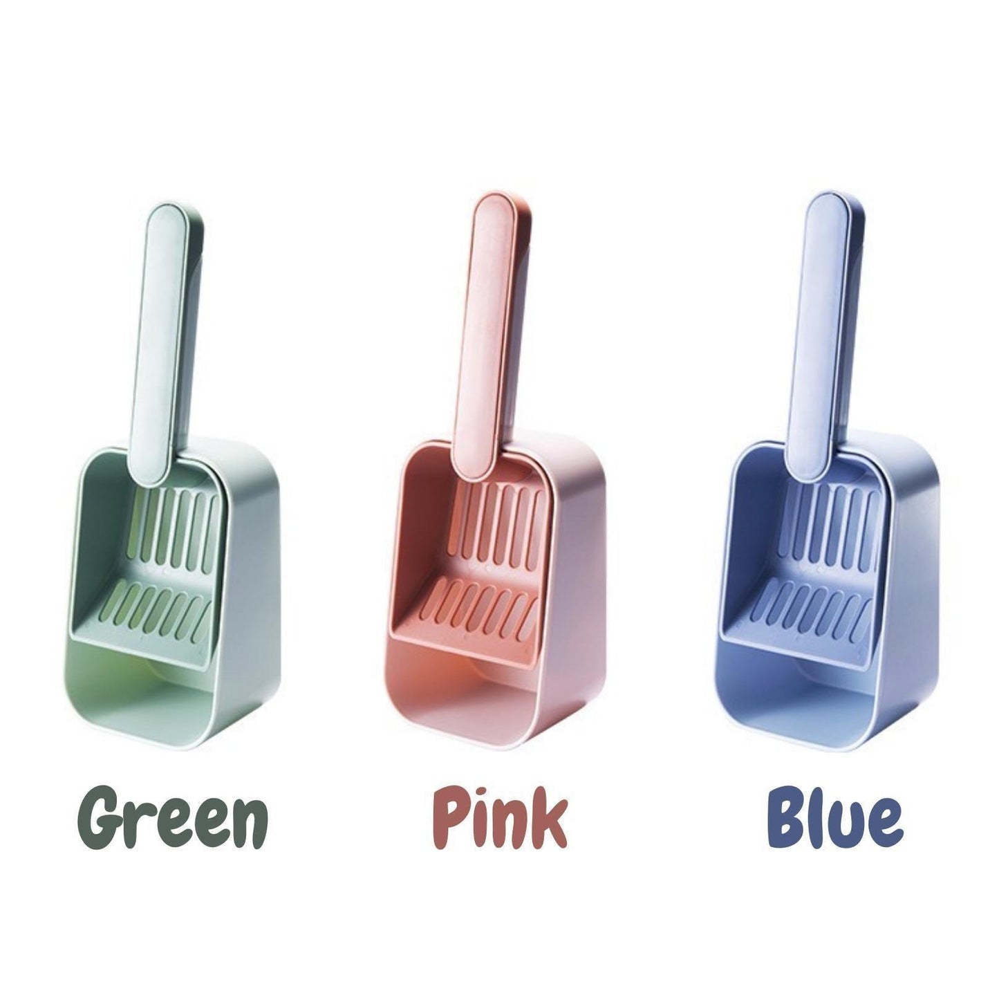 Cat Litter Scoop and Dustpan Combo - Easy Waste Disposal - {{product.type}} - PawPawUp