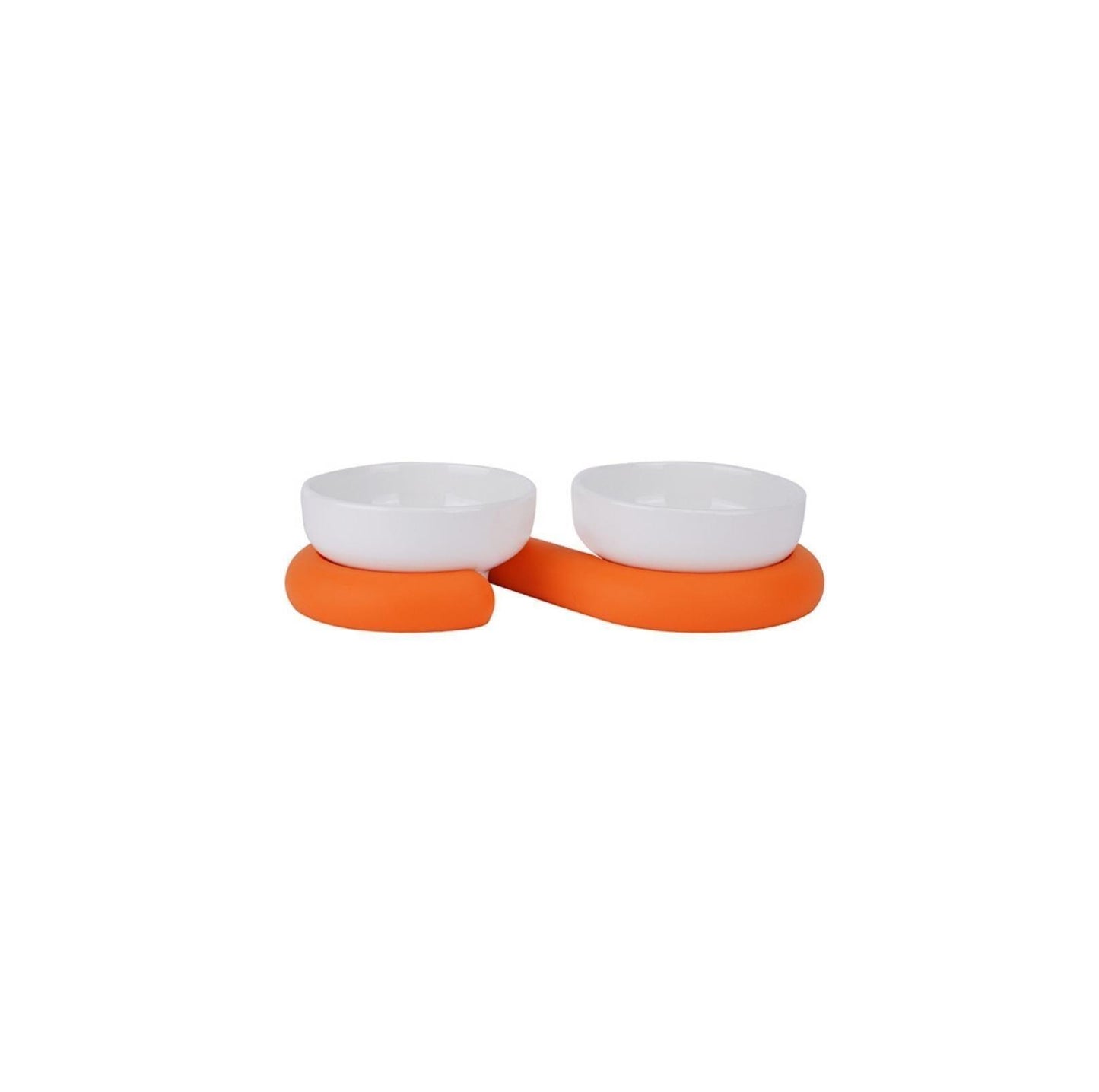 ZeZe Circle Pet Double Cat Bowls and Dog Bowls - {{product.type}} - PawPawUp