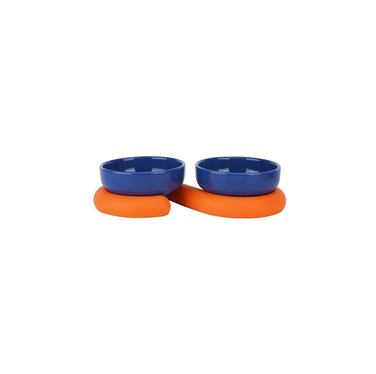 ZeZe Circle Pet Double Cat Bowls and Dog Bowls - {{product.type}} - PawPawUp