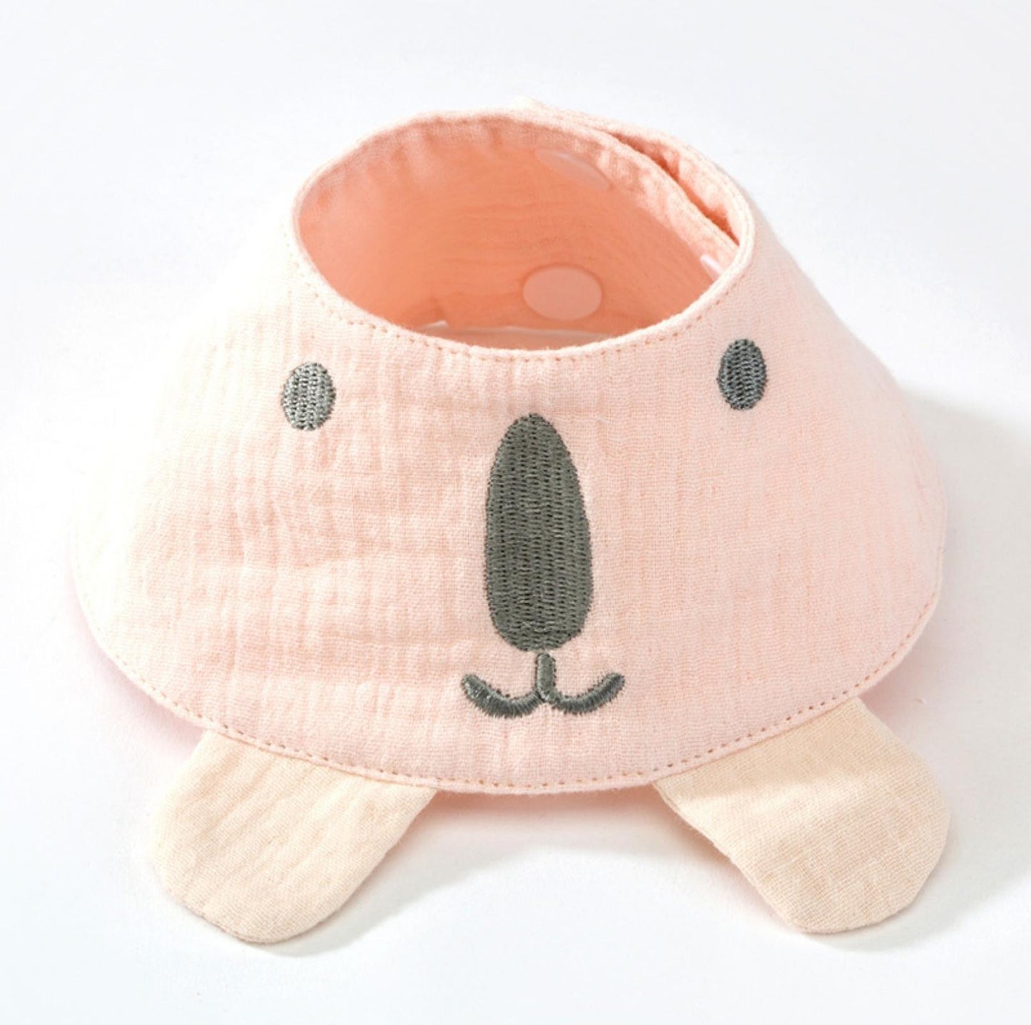 Colourful Cartoon Bear Cotton Pet Bib - {{product.type}} - PawPawUp