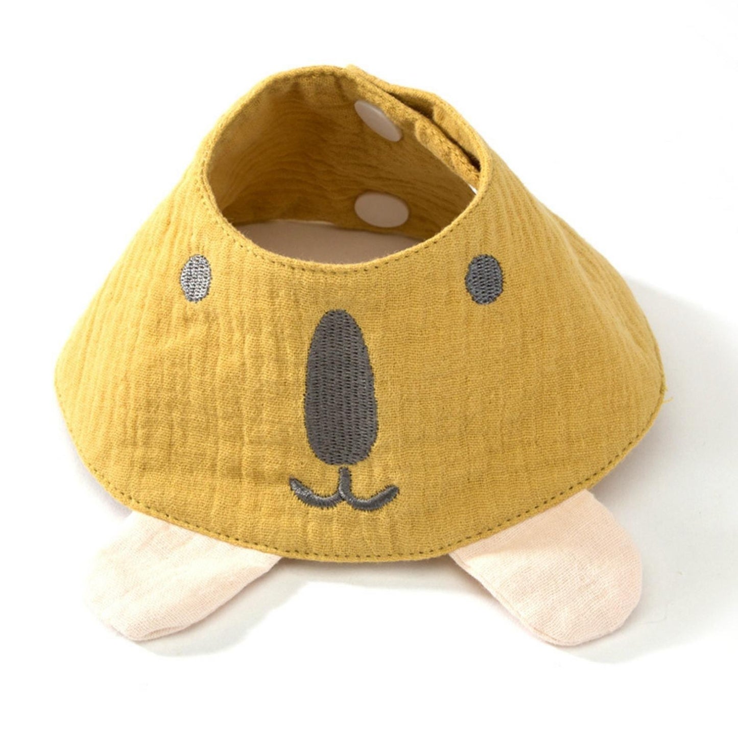 Colourful Cartoon Bear Cotton Pet Bib - {{product.type}} - PawPawUp