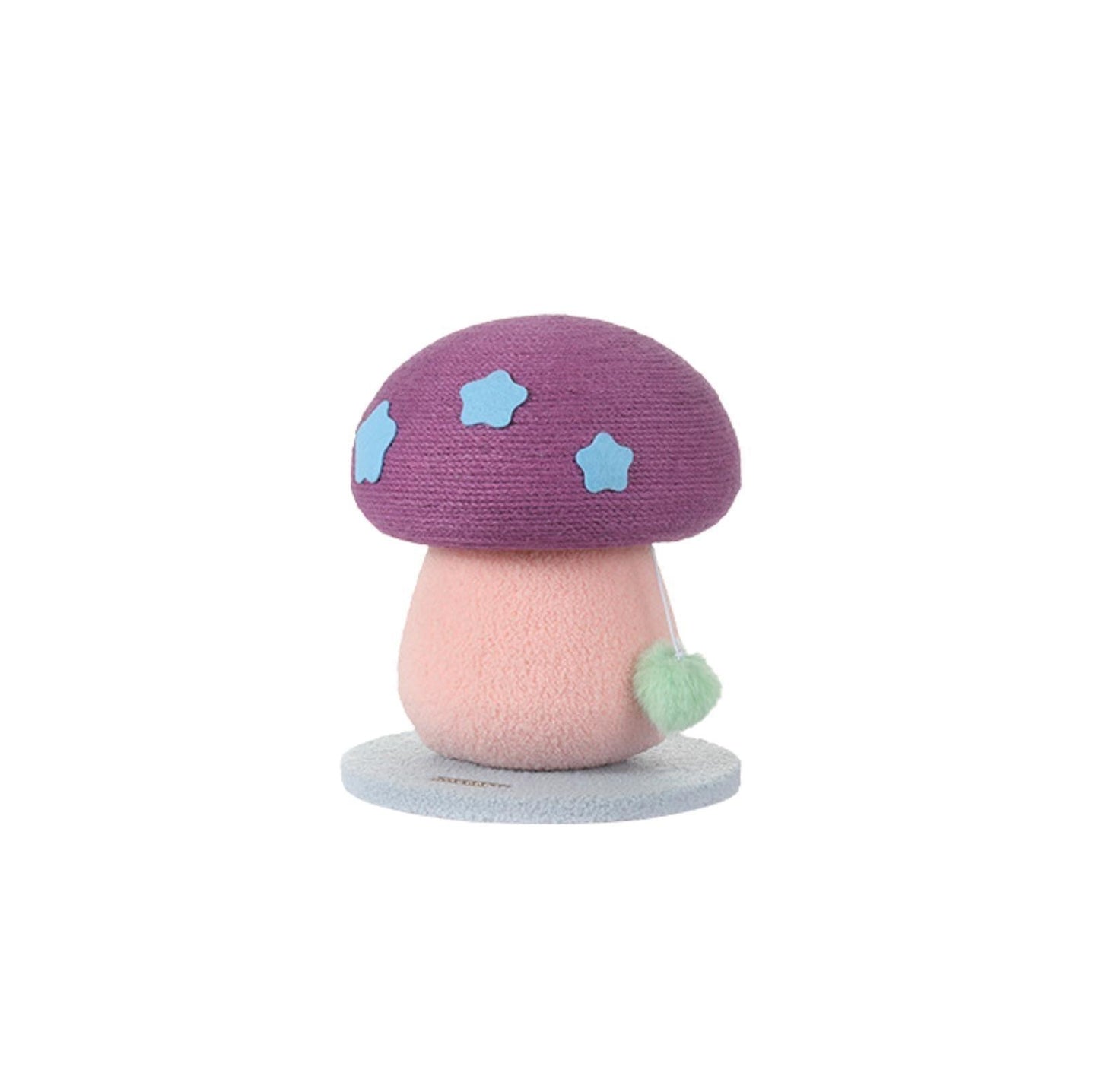 Colourful Mushroom Cat Scratching Post with Dangling Toy - Cat Scratcher - {{product.type}} - PawPawUp