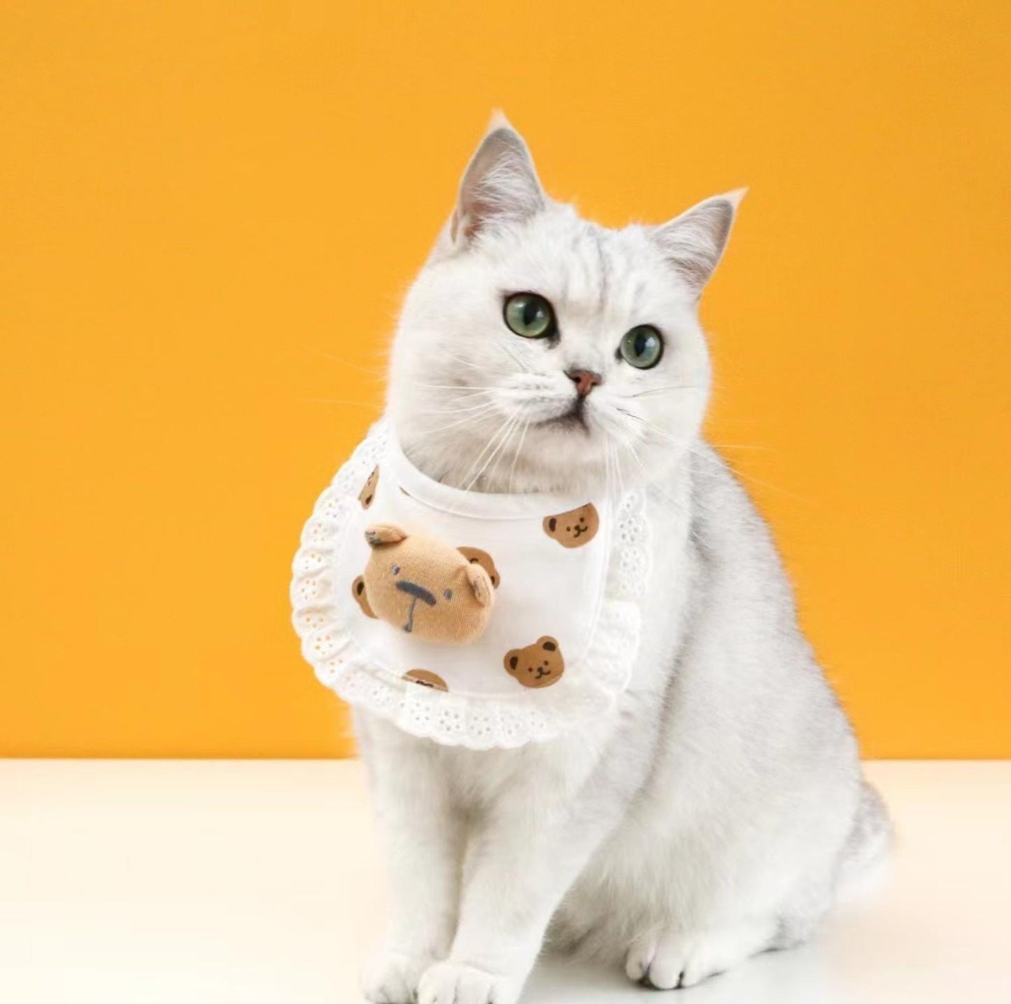 Cute Adjustable Cotton Pet Bibs In Multiple Designs - {{product.type}} - PawPawUp