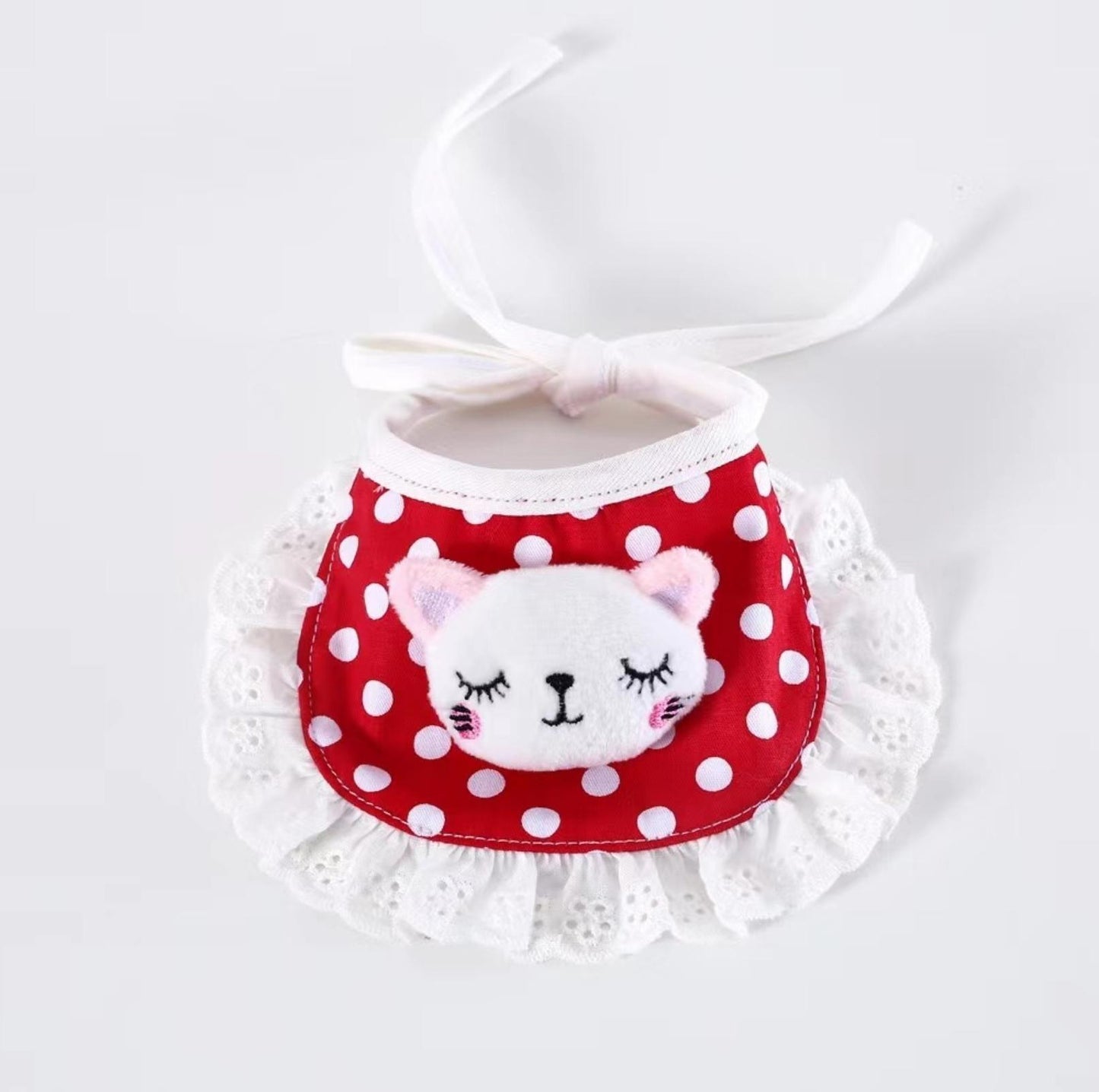 Cute Adjustable Cotton Pet Bibs In Multiple Designs - {{product.type}} - PawPawUp