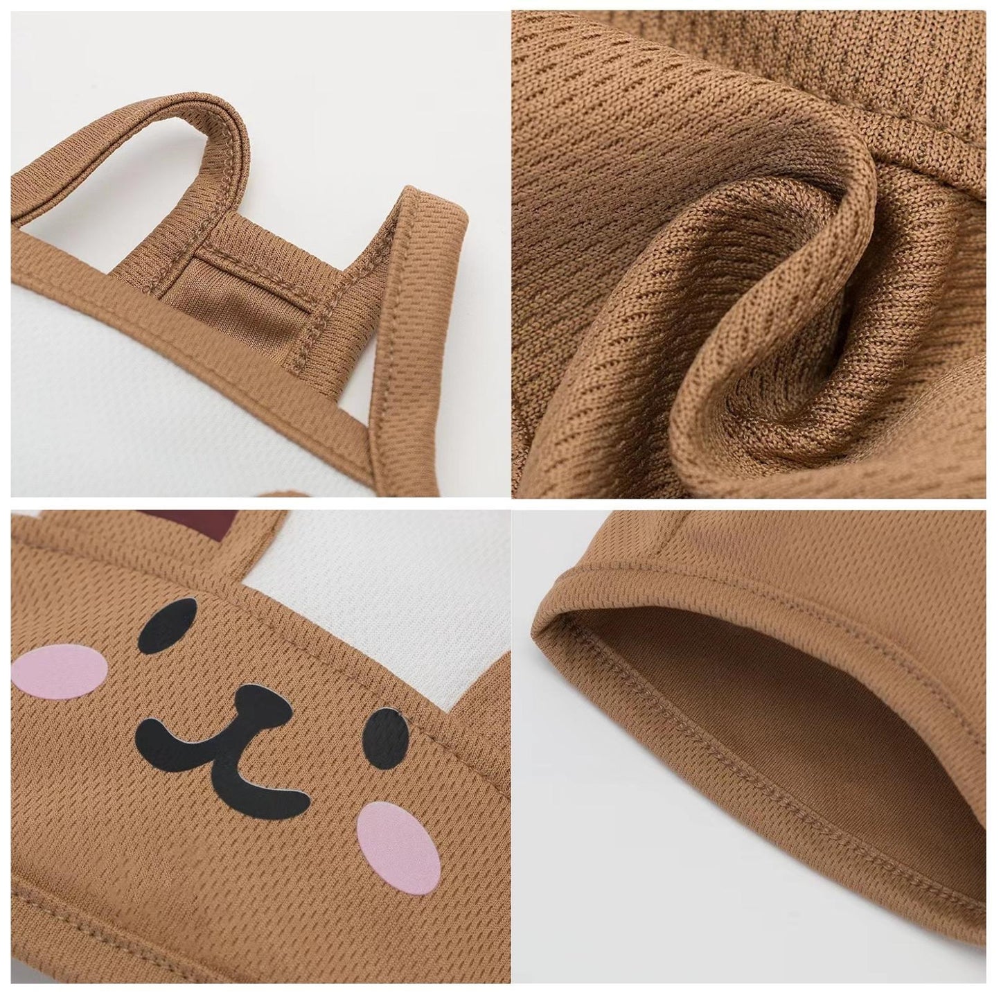 Cute Bear Pet Summer Vest Pet Apparels - {{product.type}} - PawPawUp