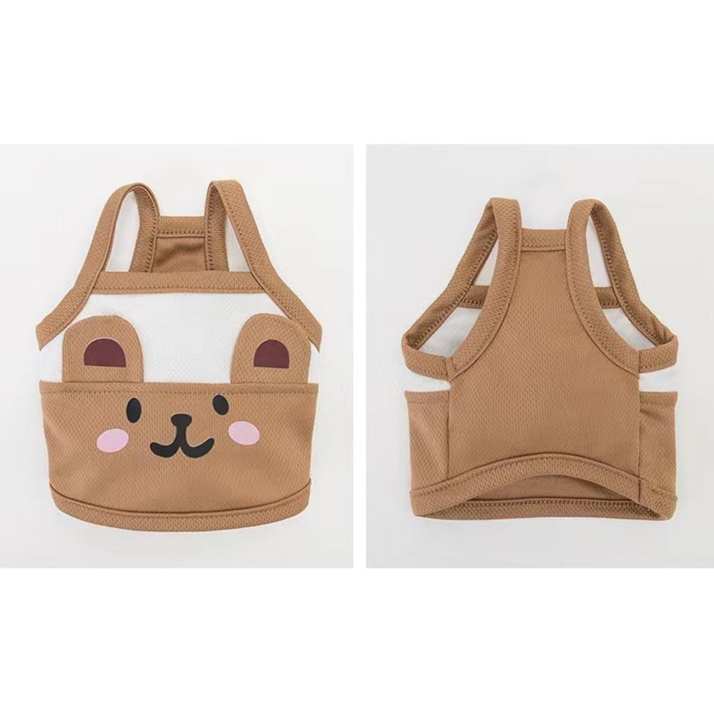 Cute Bear Pet Summer Vest Pet Apparels - {{product.type}} - PawPawUp