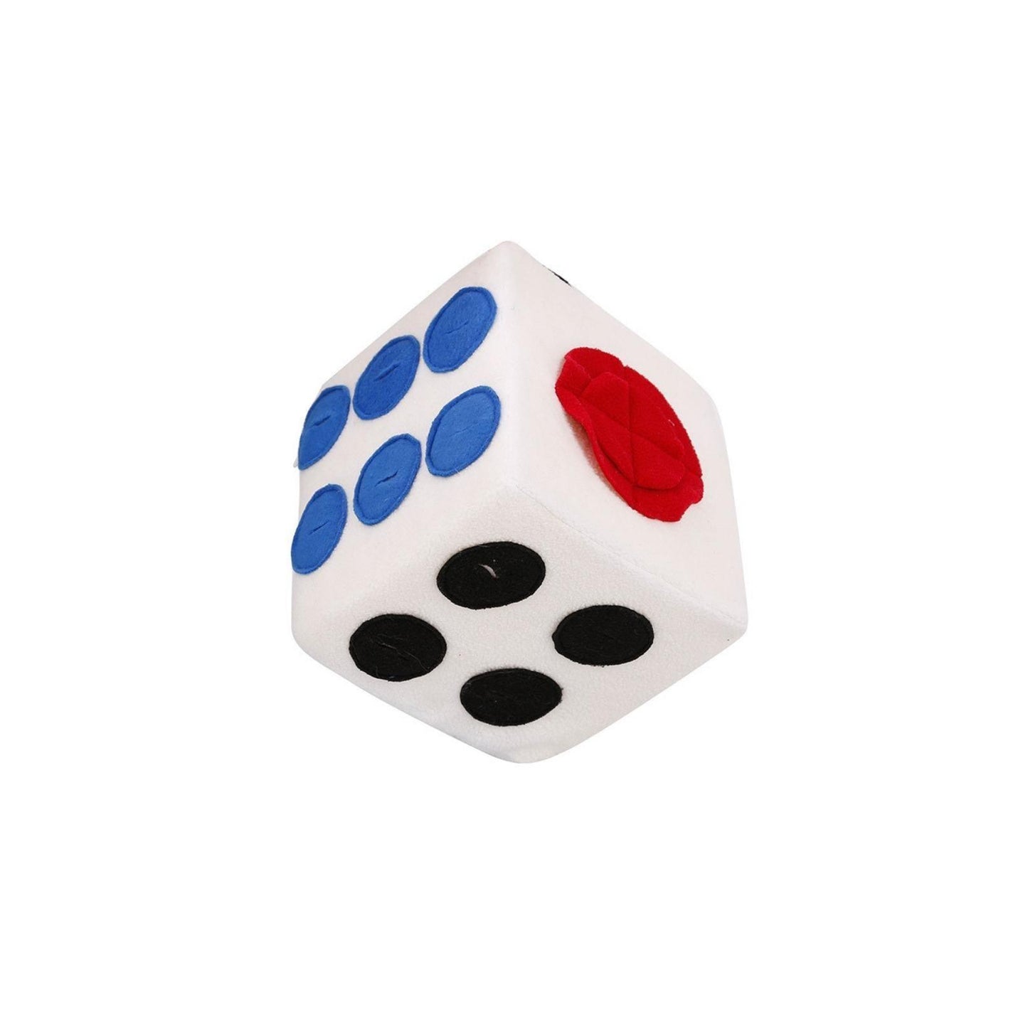 Dice Style Plush Pet Snuffling Toy Dog Intelligence and Slow-Eating Training Toy - {{product.type}} - PawPawUp