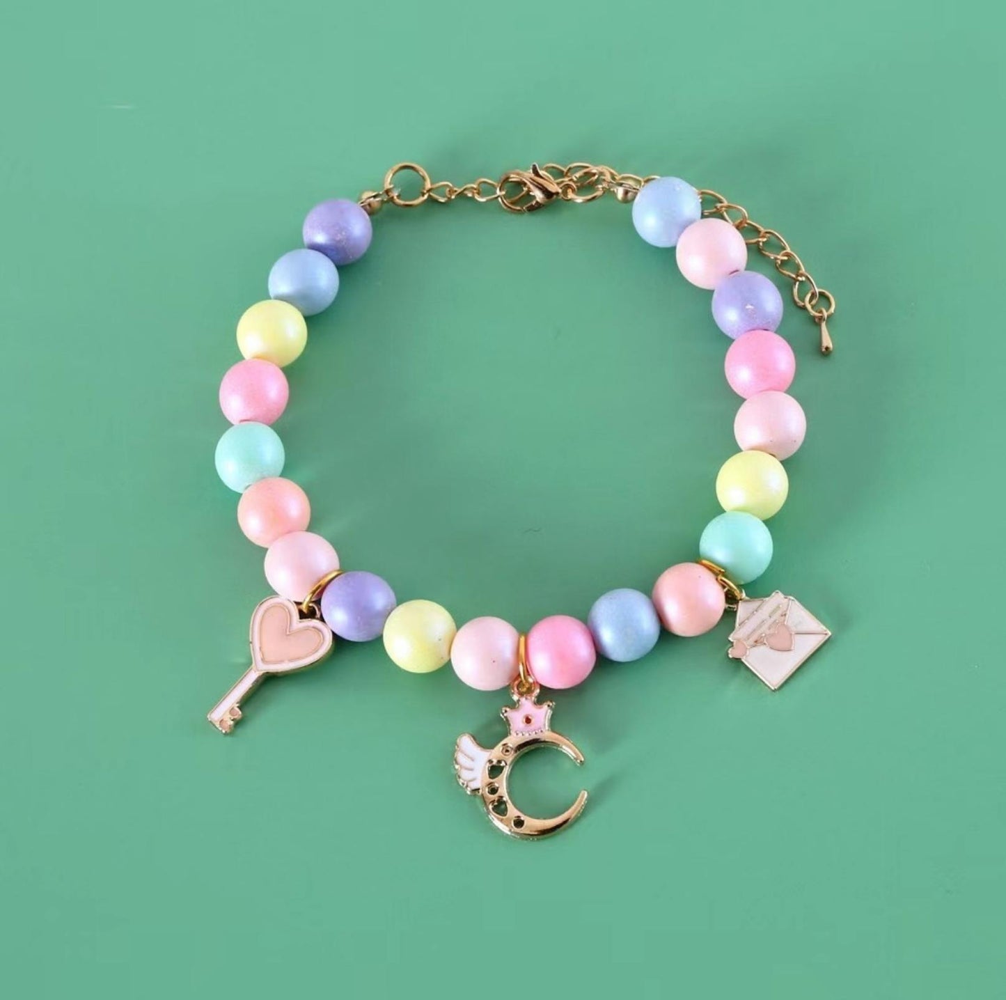 Dreamy Macaron Adjustable Cartoon Pendant Pet Collar - {{product.type}} - PawPawUp