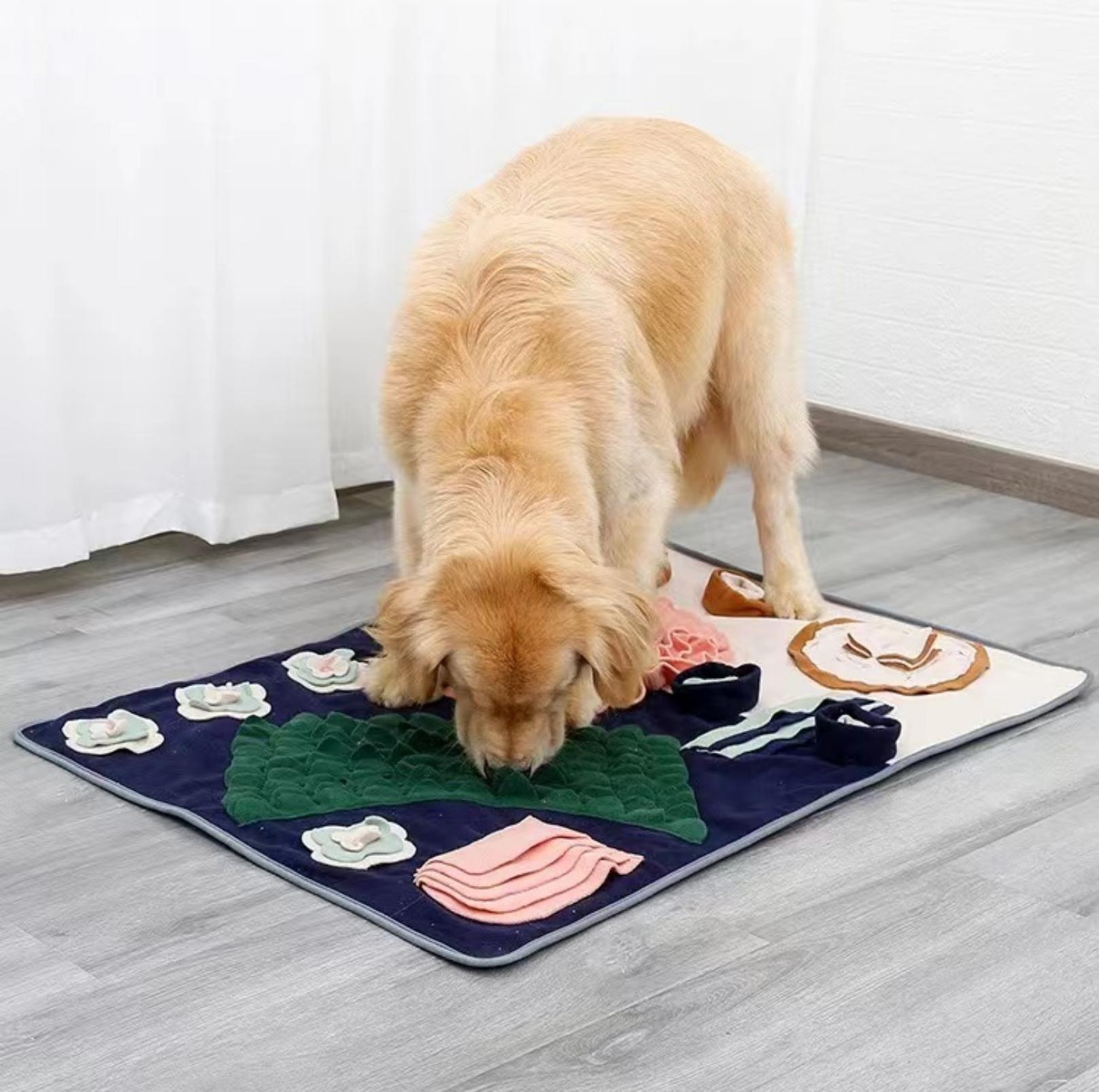 Extra Large Ham Banquet Dog Snuffle Mat Puzzle Training Toy - {{product.type}} - PawPawUp