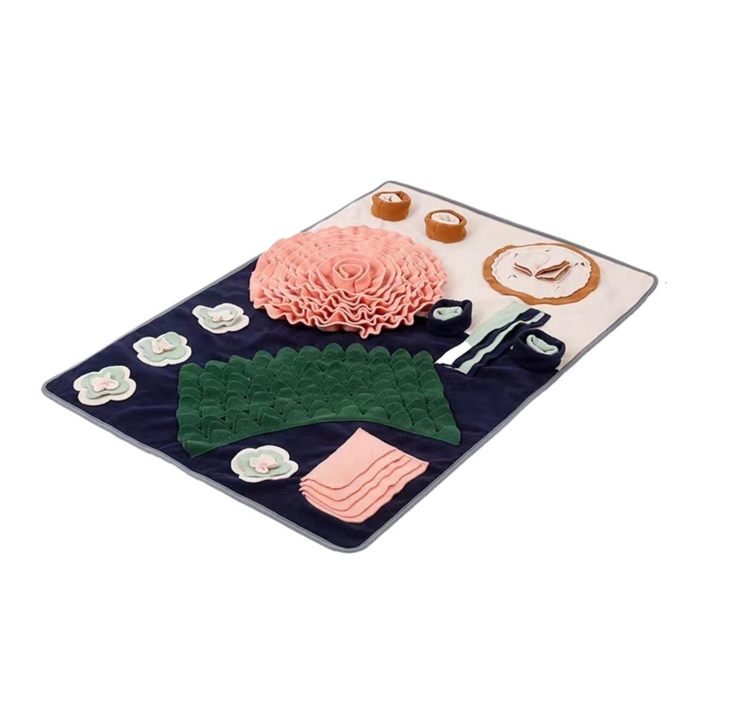 Extra Large Ham Banquet Dog Snuffle Mat Puzzle Training Toy - {{product.type}} - PawPawUp