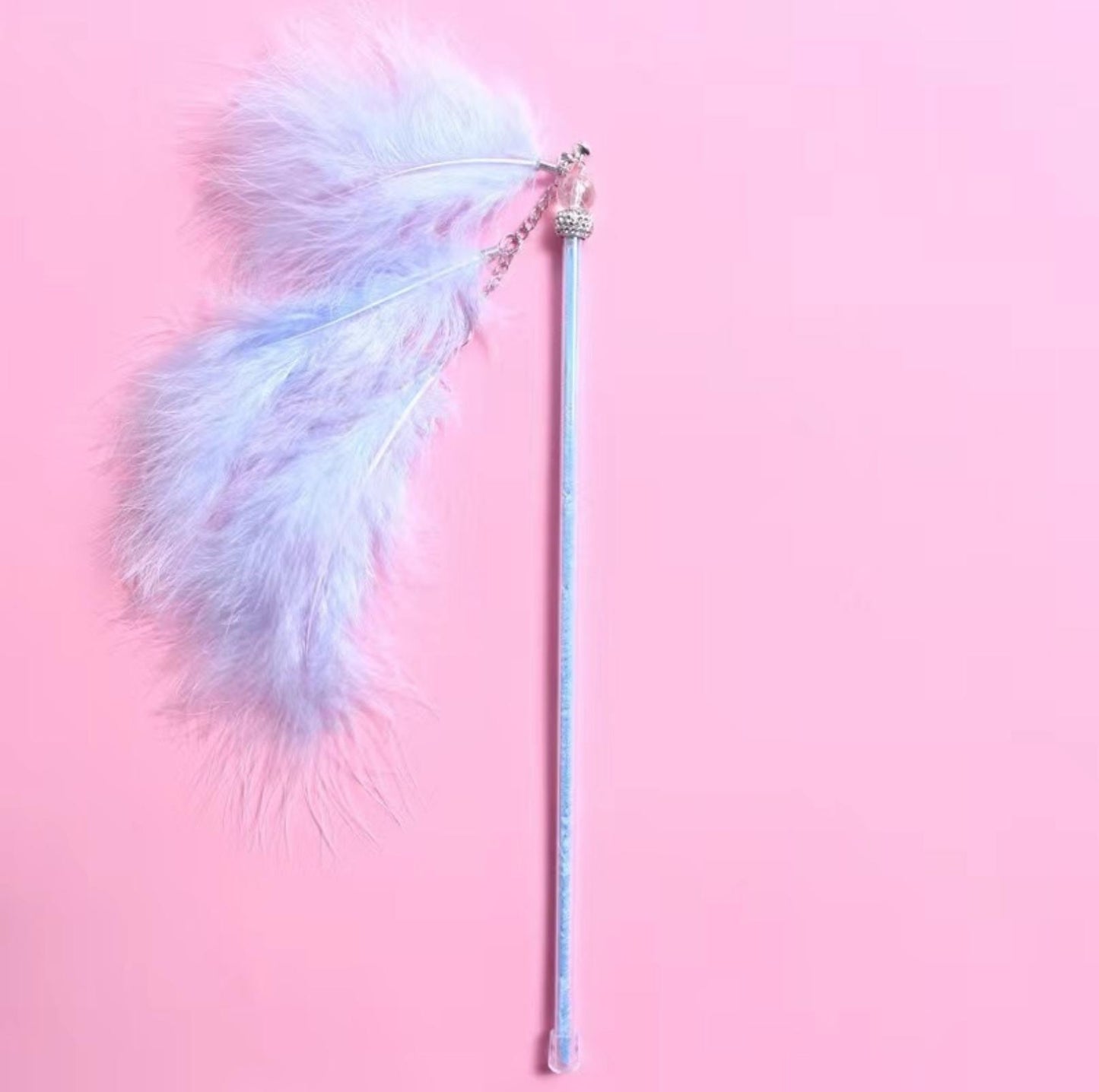 Fairy Feather Tassel Teaser Set (3-piece set ) Cat Stick Set Cat Toys - {{product.type}} - PawPawUp