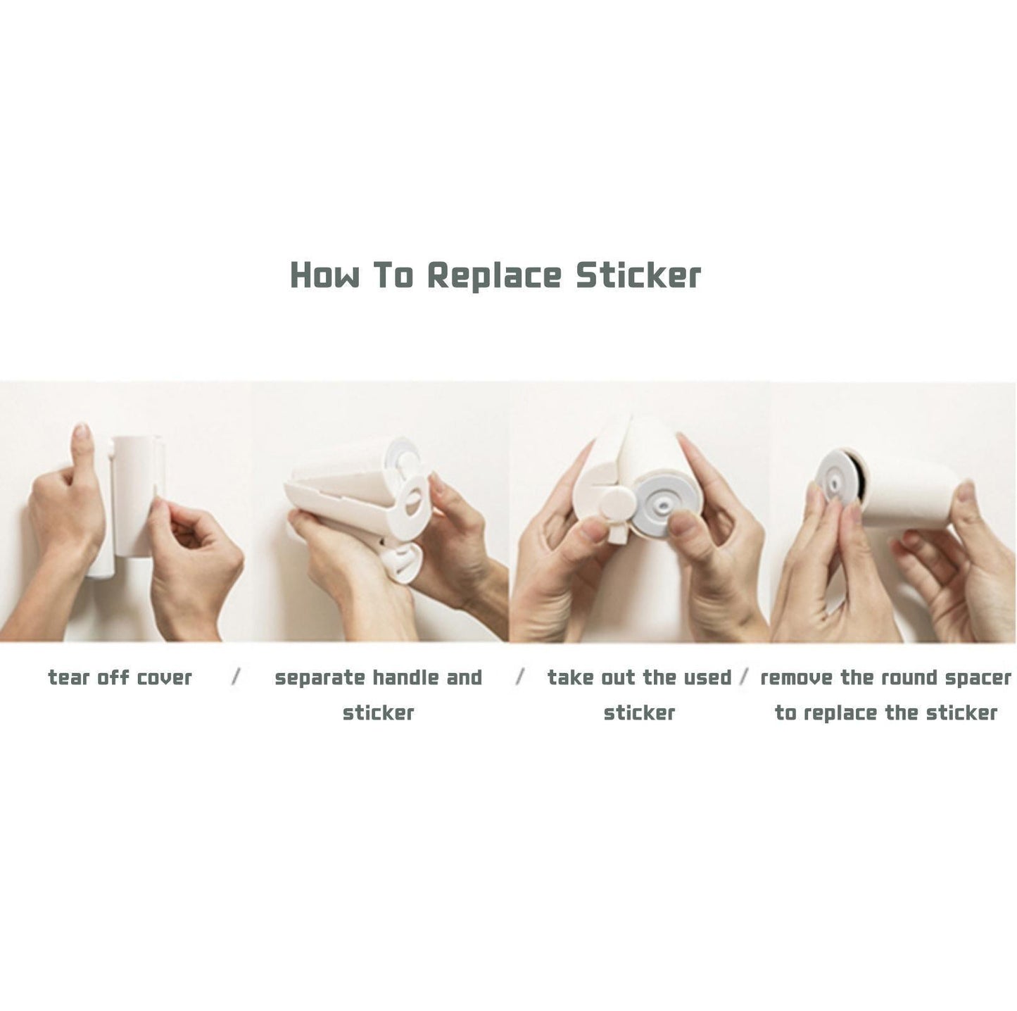 Fold-able Pet Hair Remover Lint Roller - {{product.type}} - PawPawUp