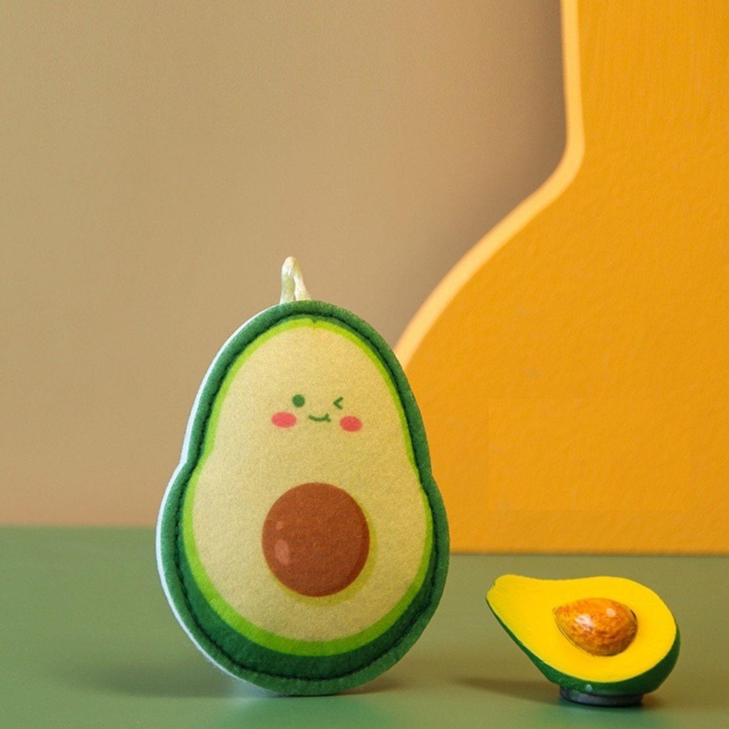 Fruit and Animal Shaped Mint Felt Cat Toy (Cat Stick Charm) - {{product.type}} - PawPawUp