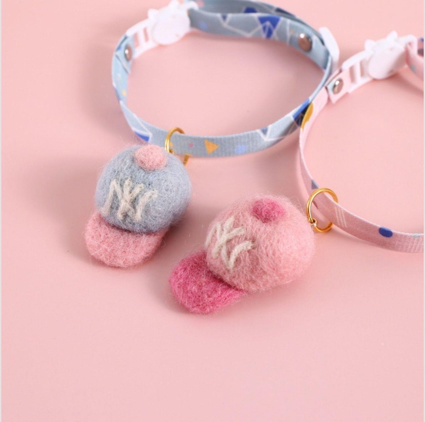Geometric Handcrafted Adjustable Pet Collar - {{product.type}} - PawPawUp