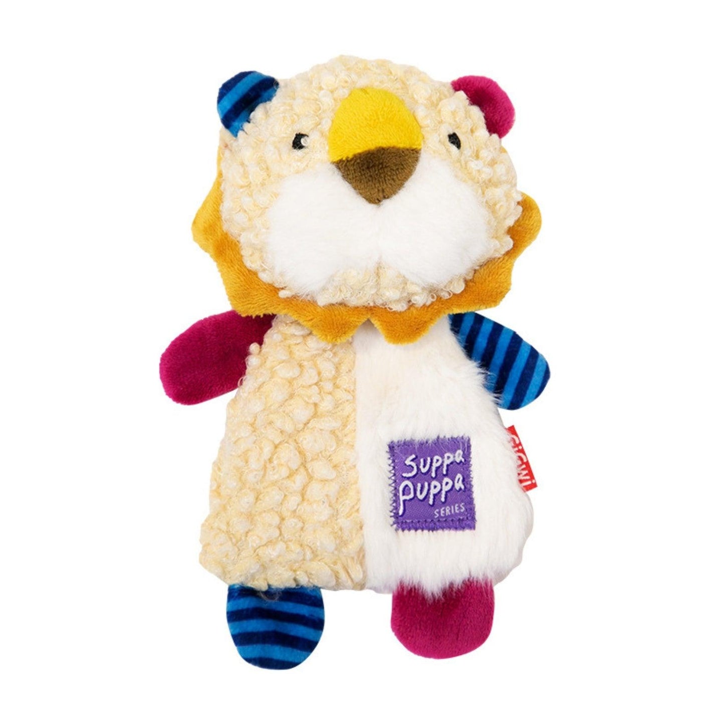 GiGwi Plush Knit - Squeaky and Crackling Interactive Dog Toy - {{product.type}} - PawPawUp