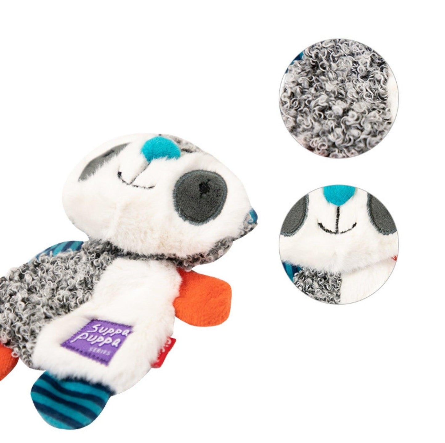 GiGwi Plush Knit - Squeaky and Crackling Interactive Dog Toy - {{product.type}} - PawPawUp