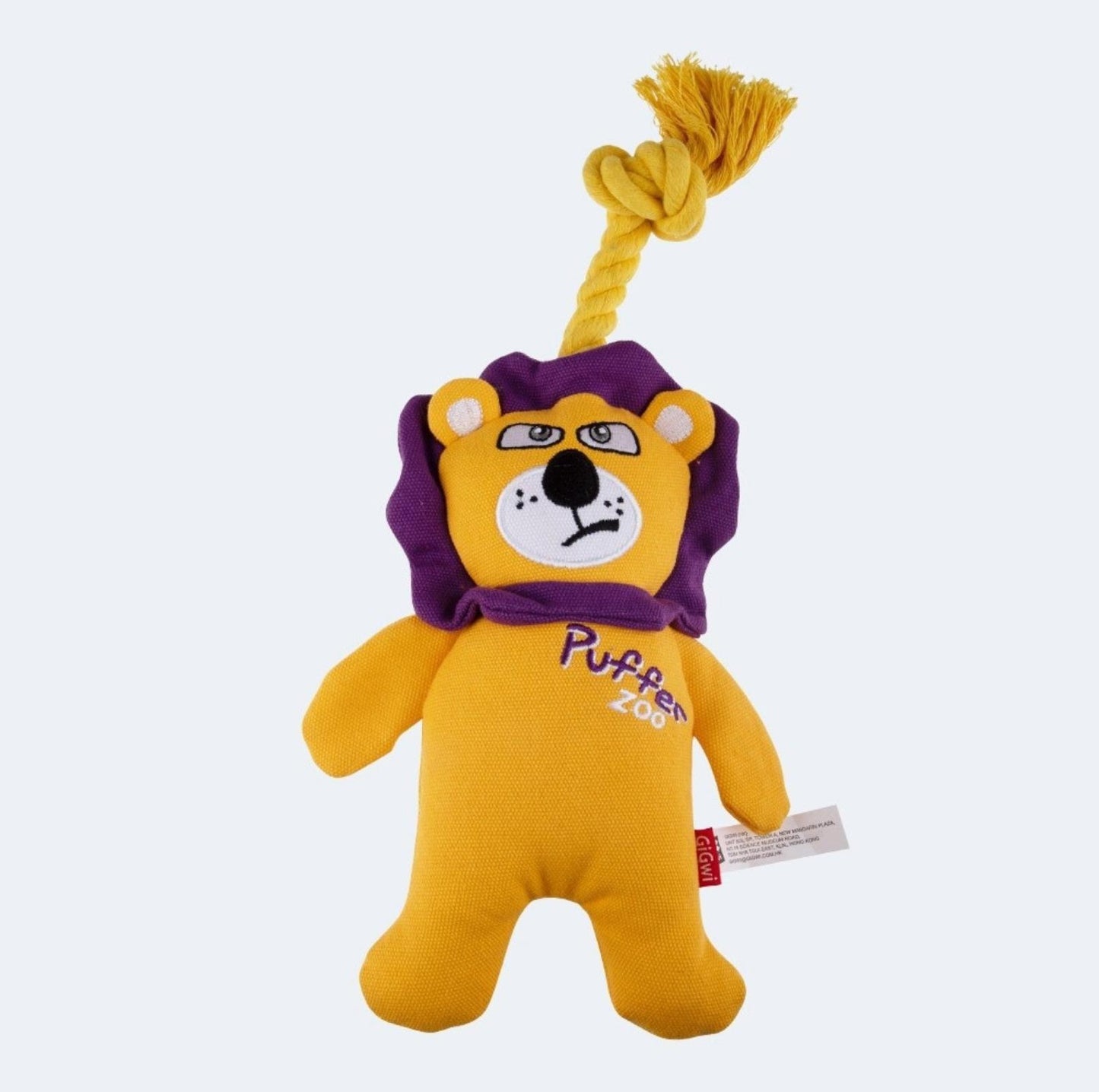GiGwi Zoo Series - Canvas Tug Dog Toy with Squeaker - {{product.type}} - PawPawUp