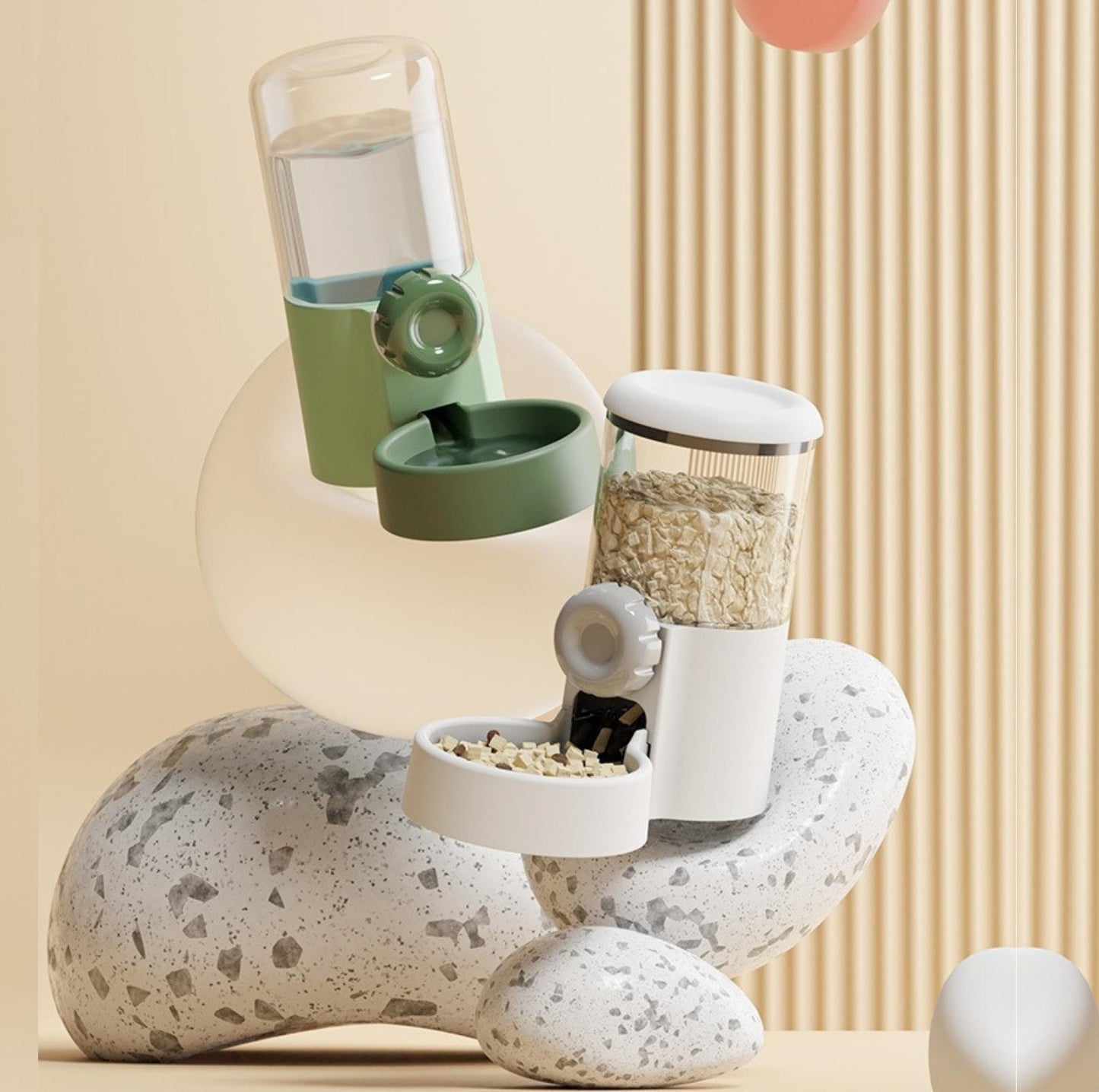 Hangable Large Capacity Pet Water/Food Feeder - {{product.type}} - PawPawUp