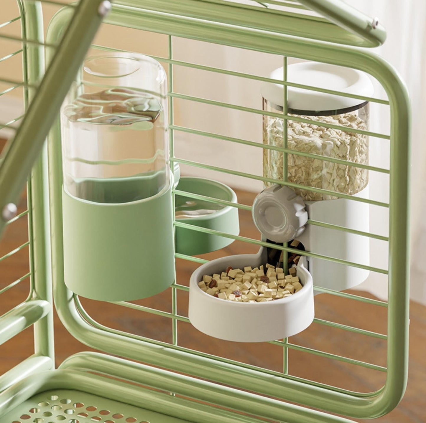 Hangable Large Capacity Pet Water/Food Feeder - {{product.type}} - PawPawUp