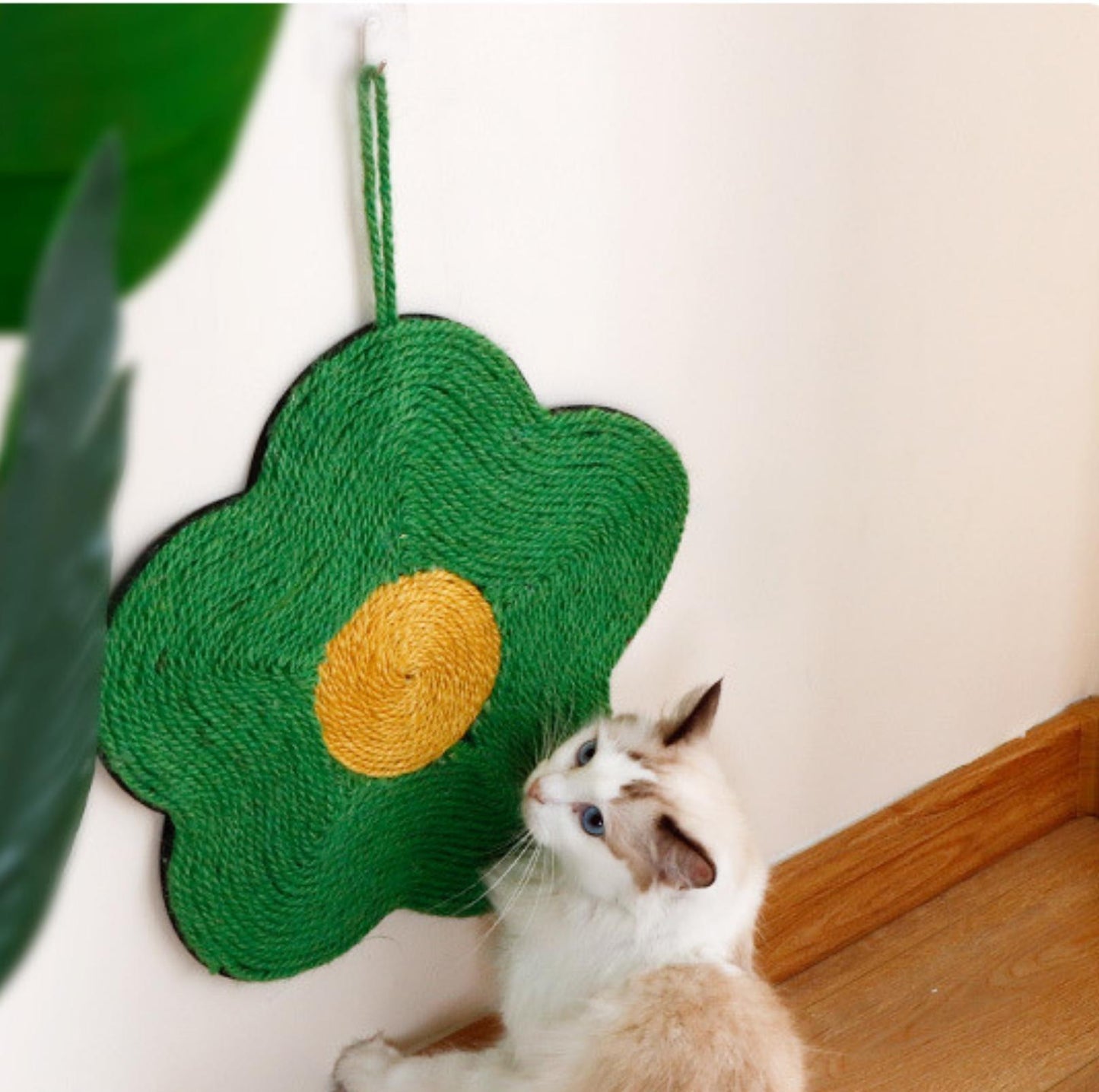 Hangable Sisal Cat Scratcher Cat Scratching Mat Toys - {{product.type}} - PawPawUp