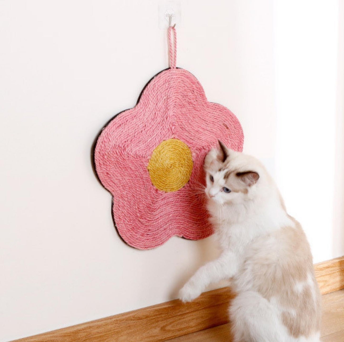 Hangable Sisal Cat Scratcher Cat Scratching Mat Toys - {{product.type}} - PawPawUp